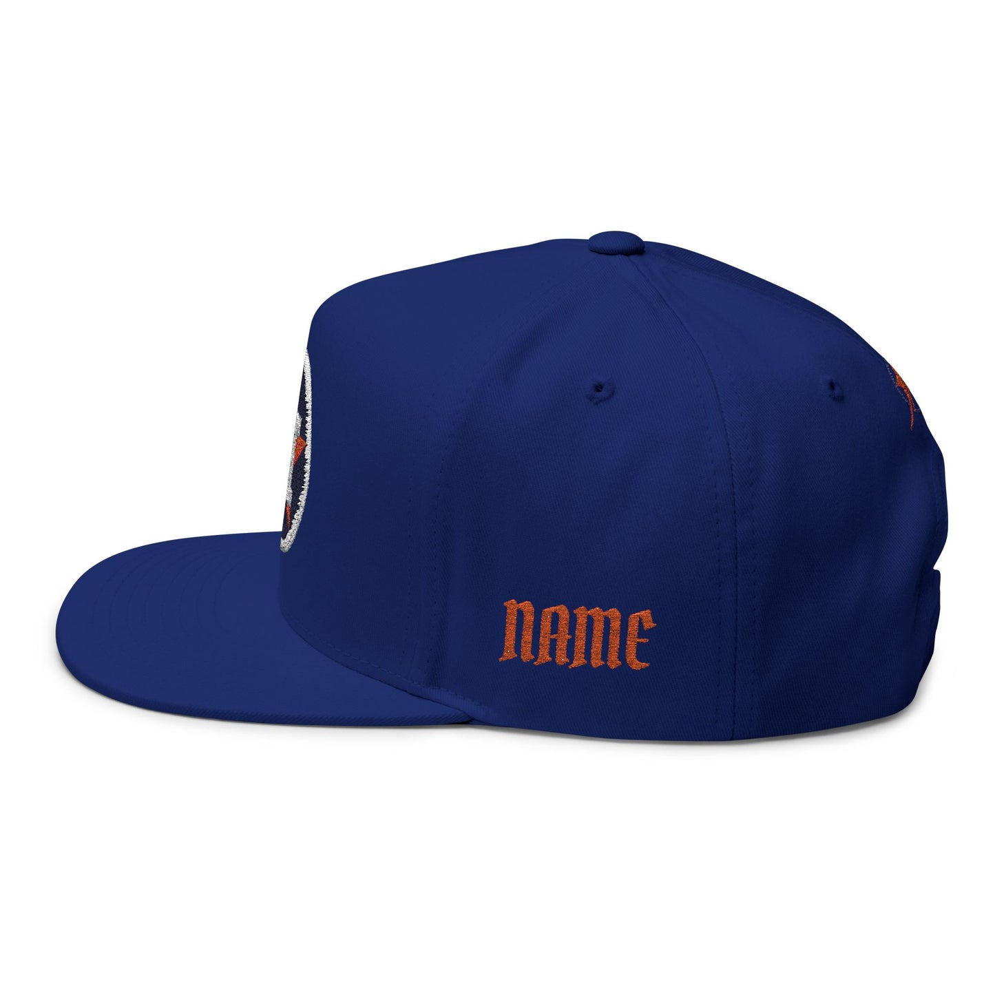 CUSTOM Houston Astros Embroidered Flat Bill Cap