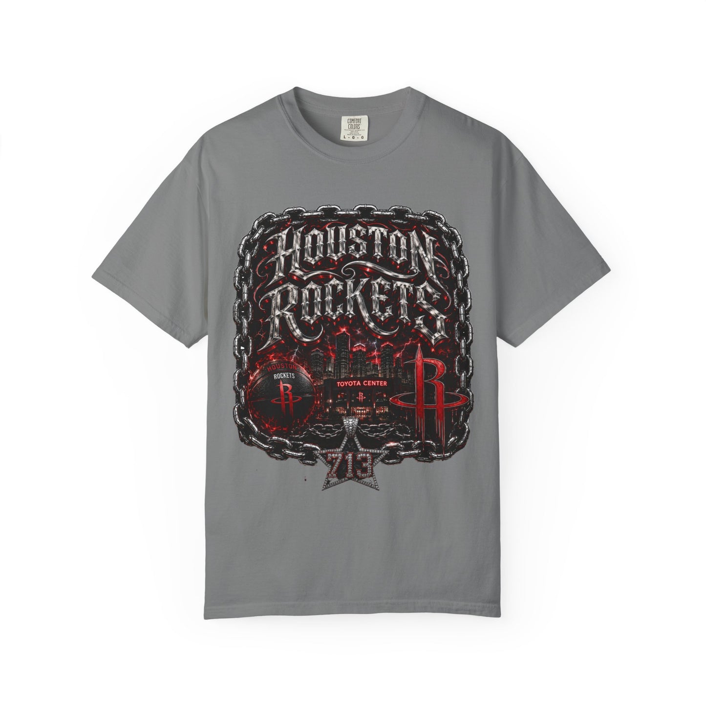 Houston Rockets Chain Link Graphic Tee