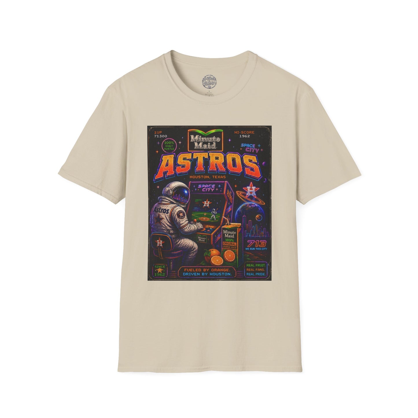 Houston Astros Retro Astronaut Tee