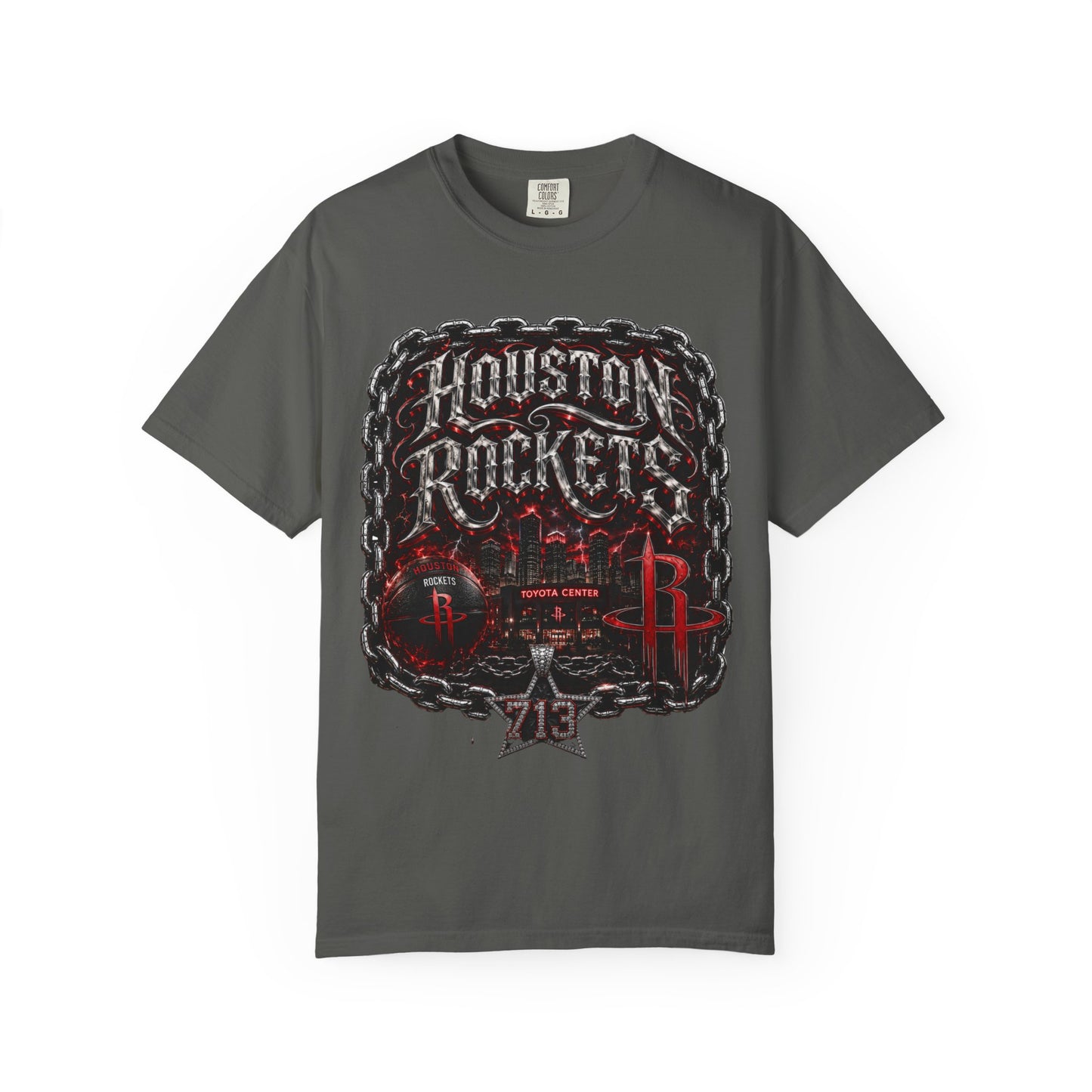 Houston Rockets Chain Link Graphic Tee