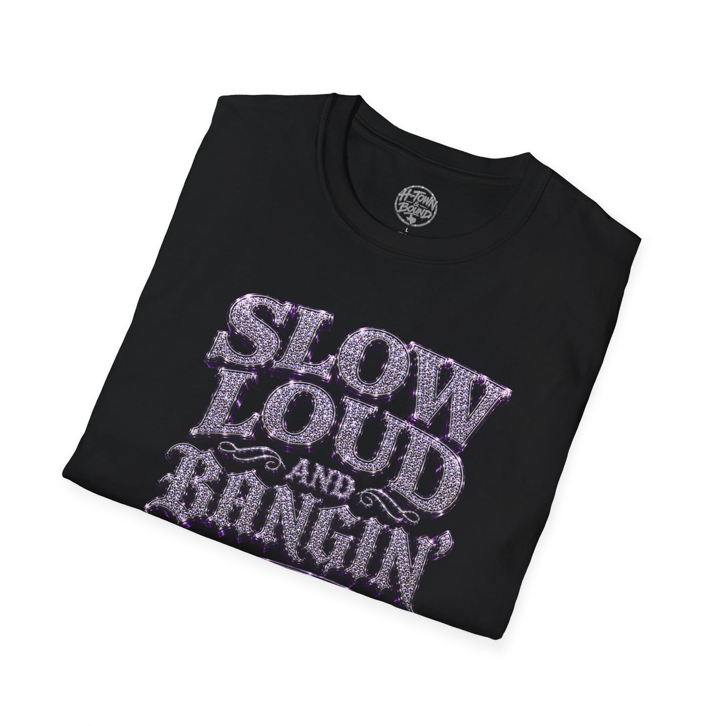 Houston Rapper Graphic Tee- Purple Ice