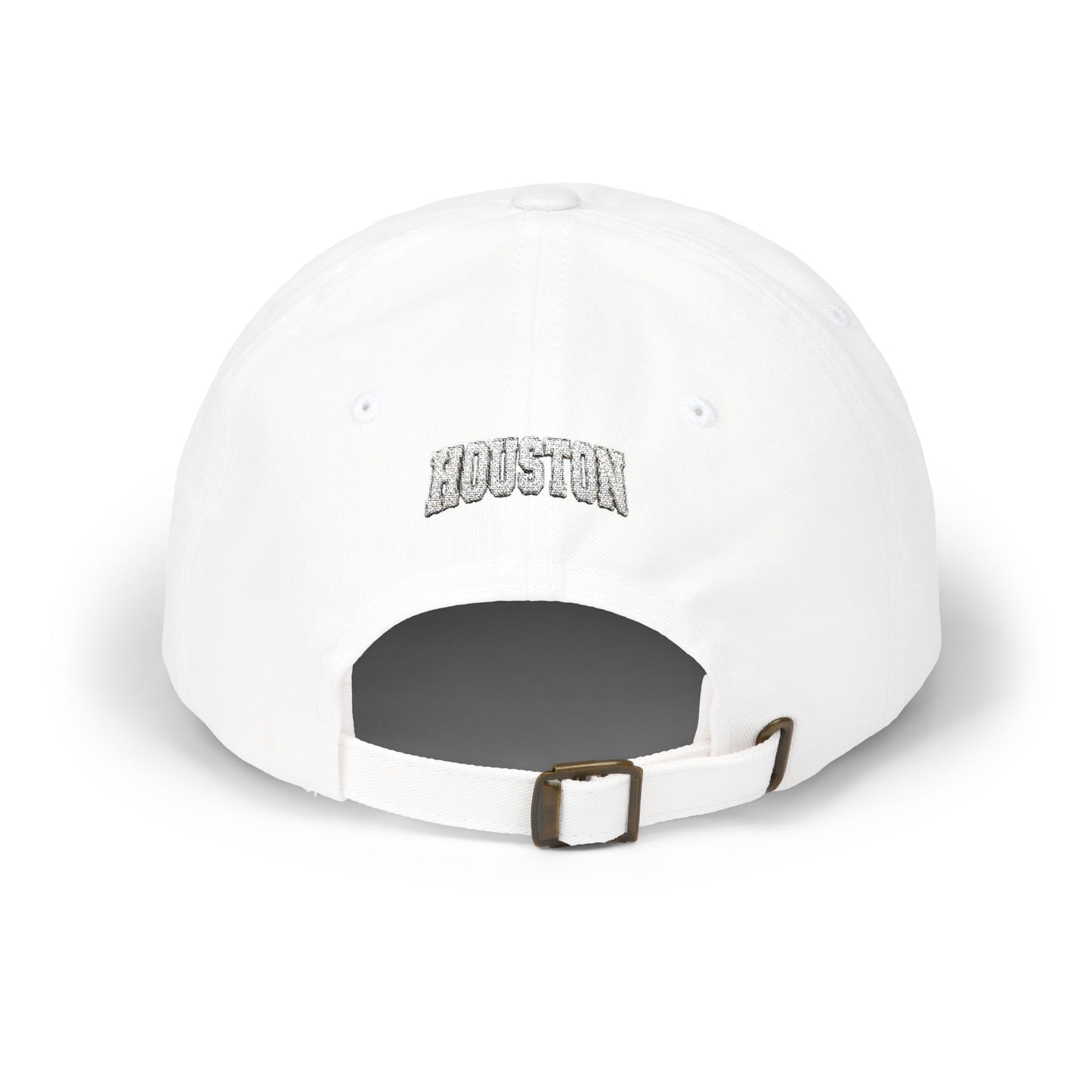 Houston (silver) Embroidered Baseball Hat