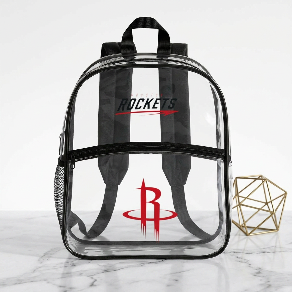 Clear Houston Rockets Stadium Backpack
