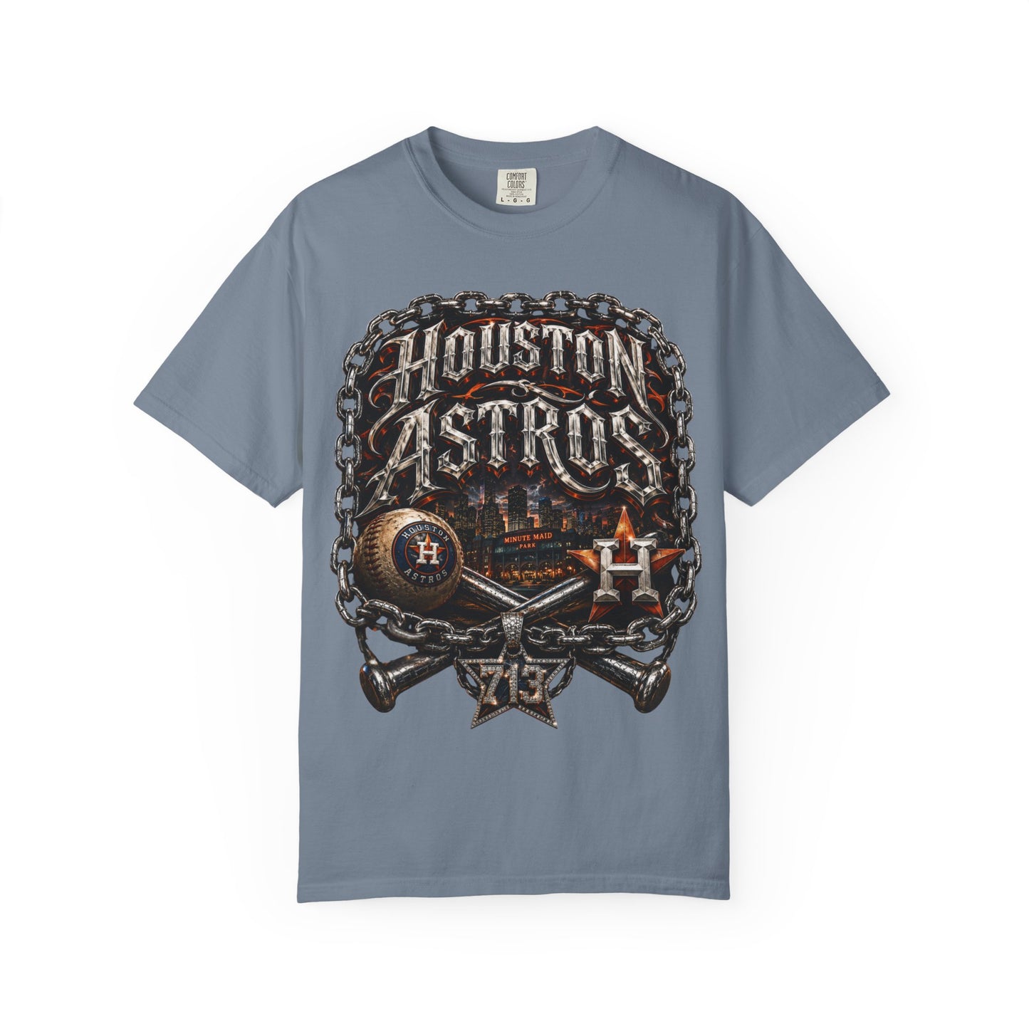 Houston Astros Chain Link Graphic Tee