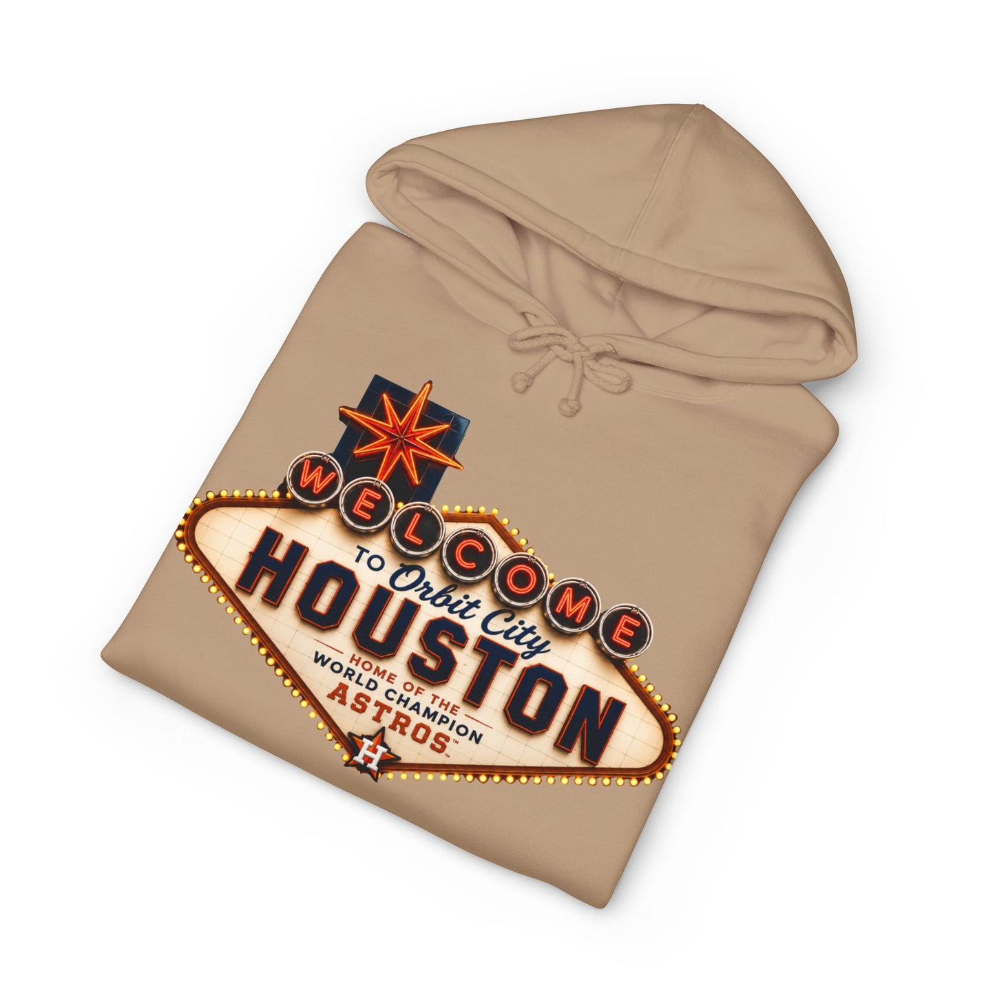 Astros Inspired Vegas Sign Hoodie