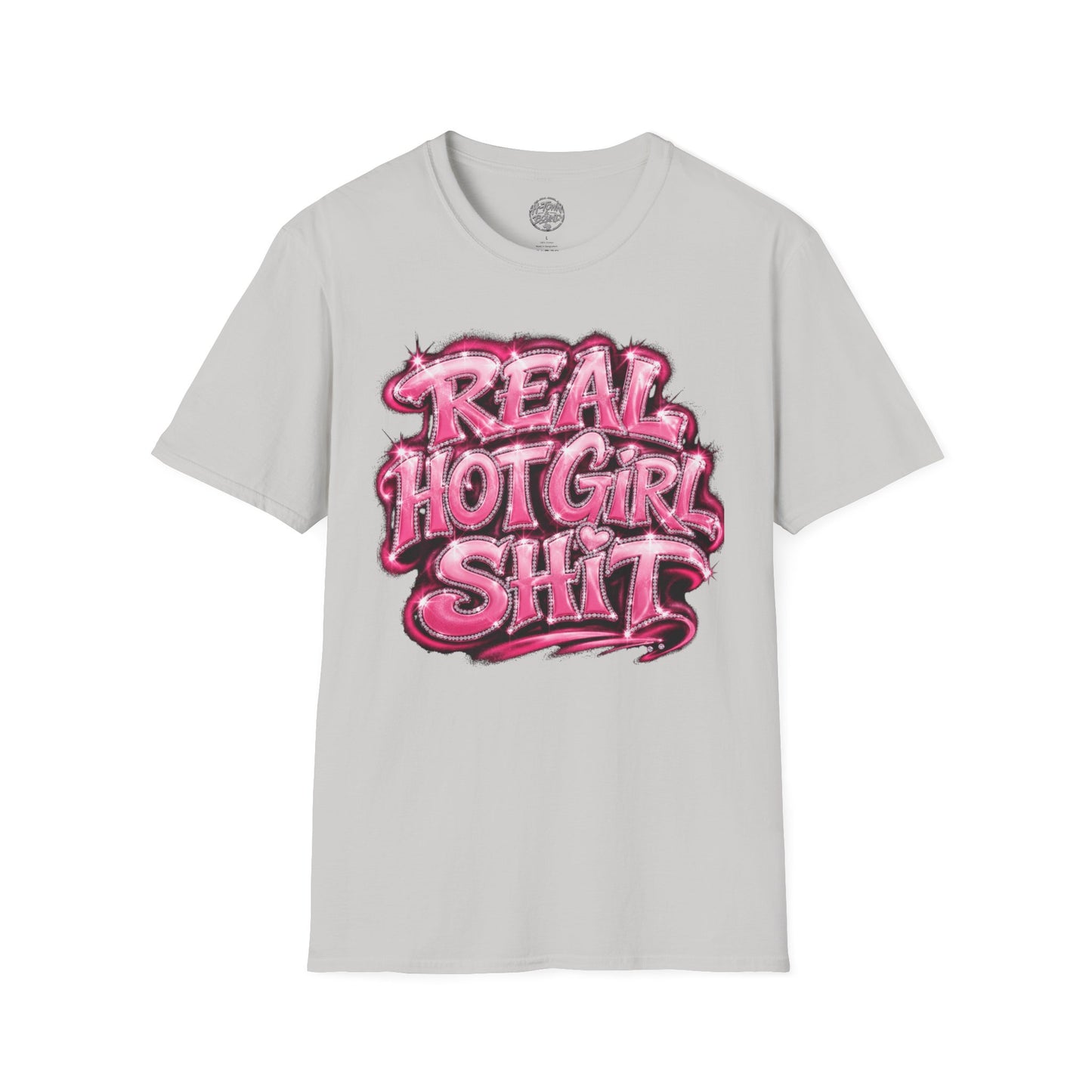Graffiti Pink Hot Girl Graphic Tee