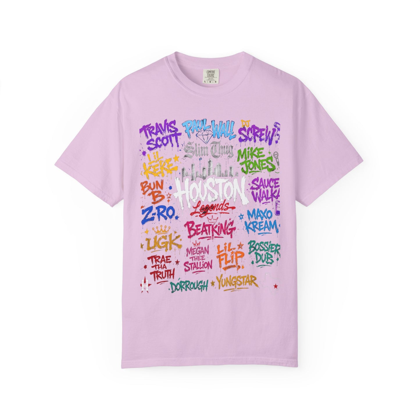 Houston Graffiti Wall of Fame Tee