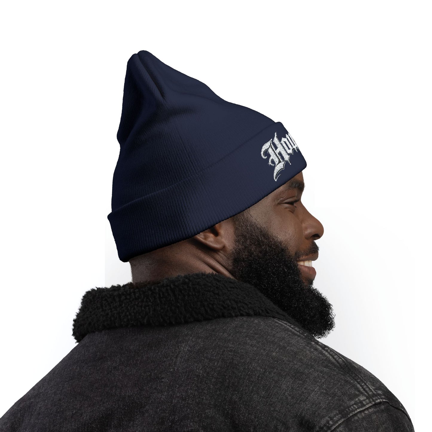 Houston Old Eng. Embroidered Beanie