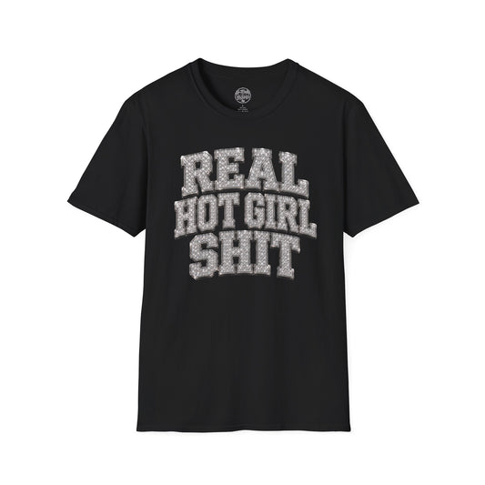Iced Logo “Real Hot Girl Shit” Tee