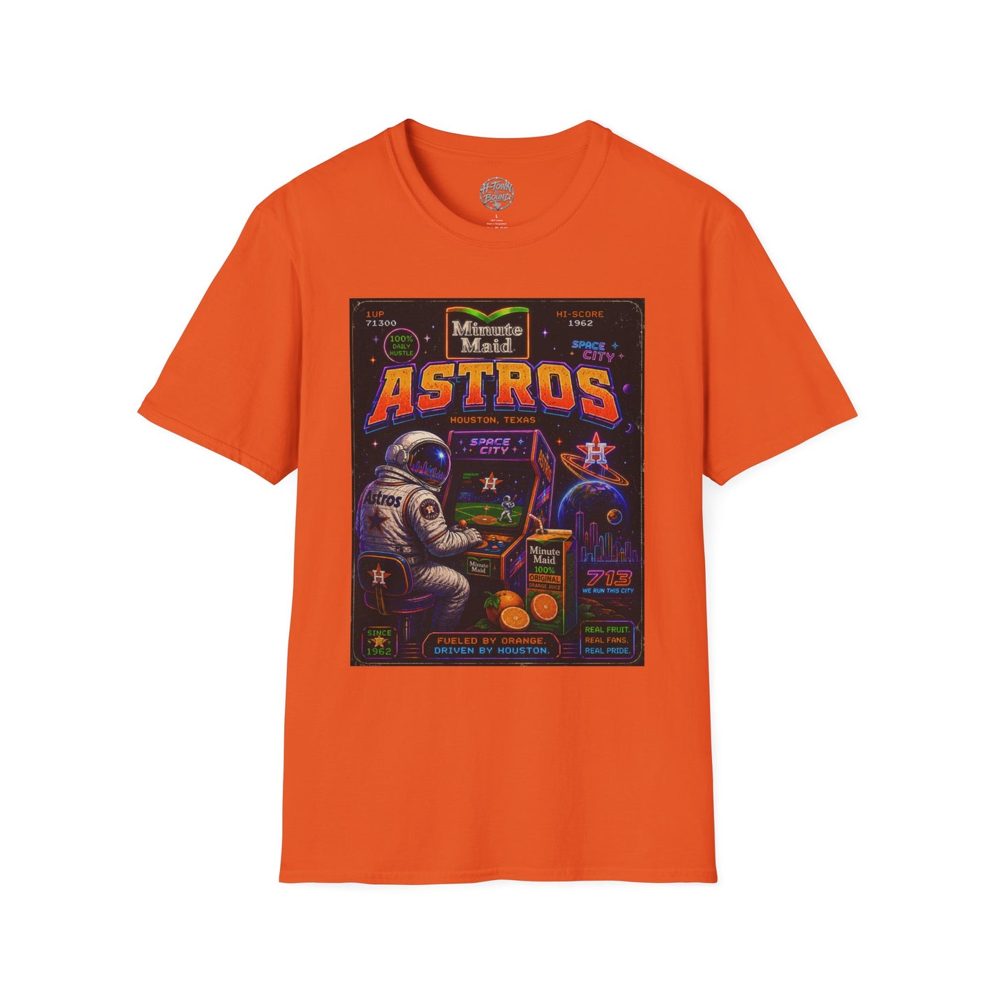 Houston Astros Retro Astronaut Tee