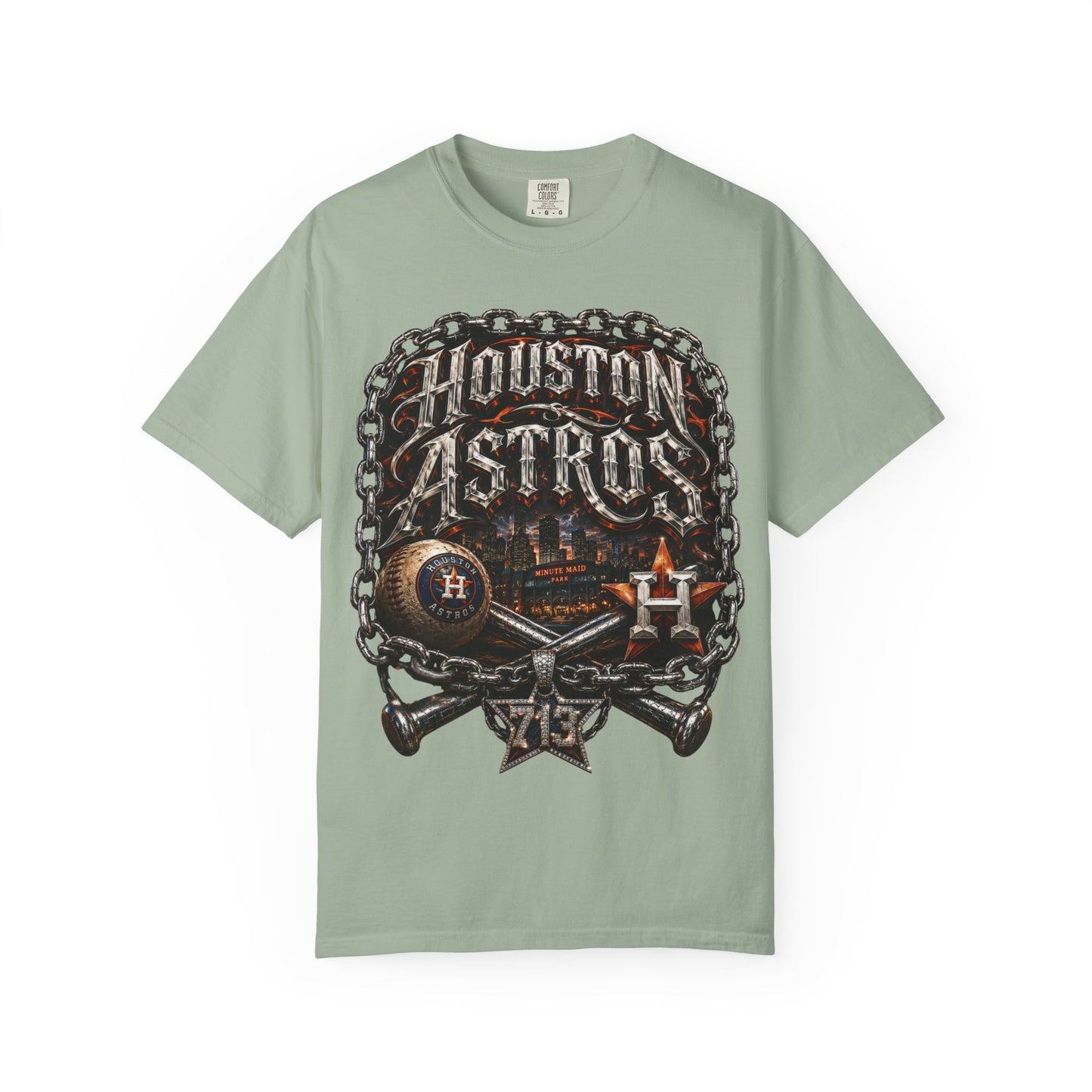 Houston Astros Chain Link Graphic Tee