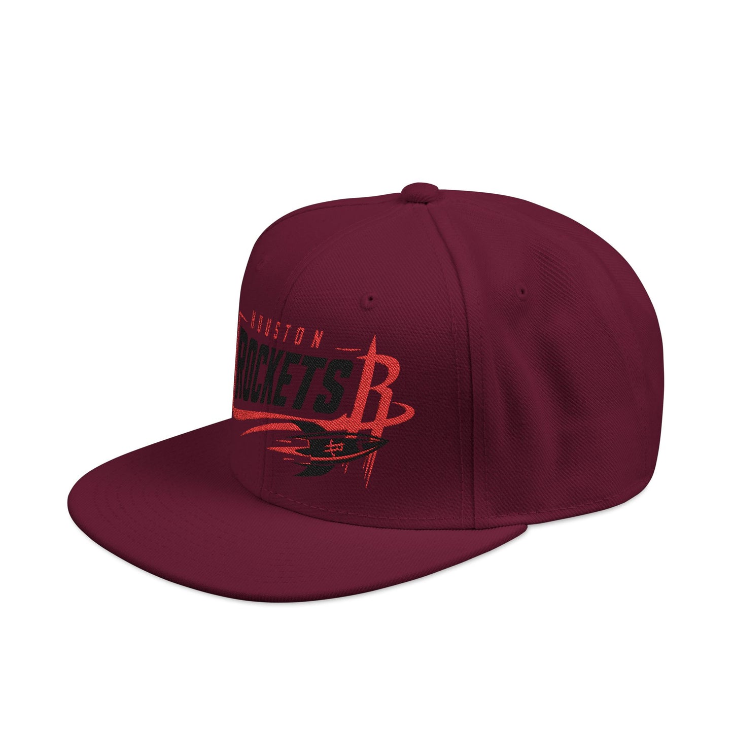 Rockets Snapback Embroidered Basketball Cap