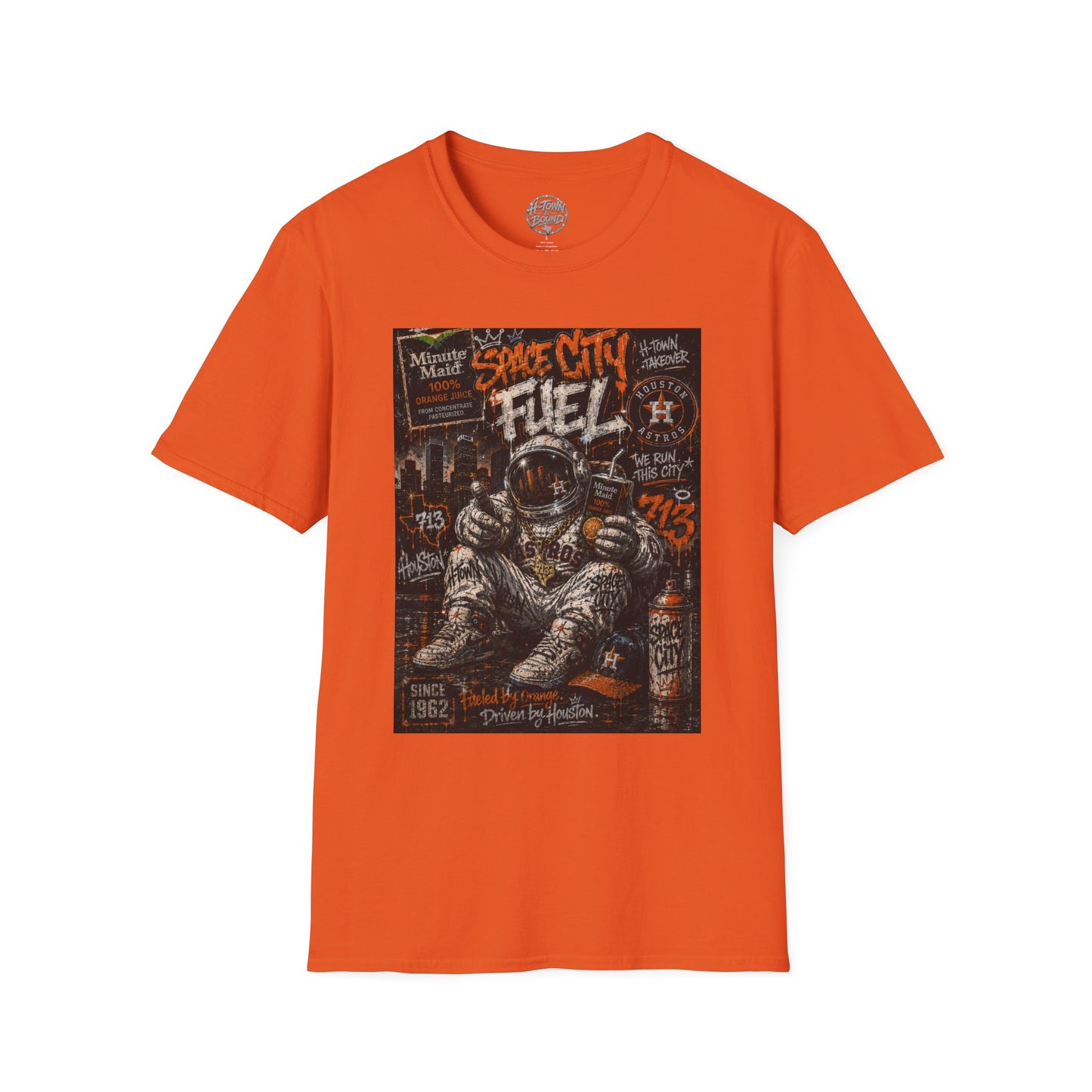 Space City Fuel Astronaut Tee