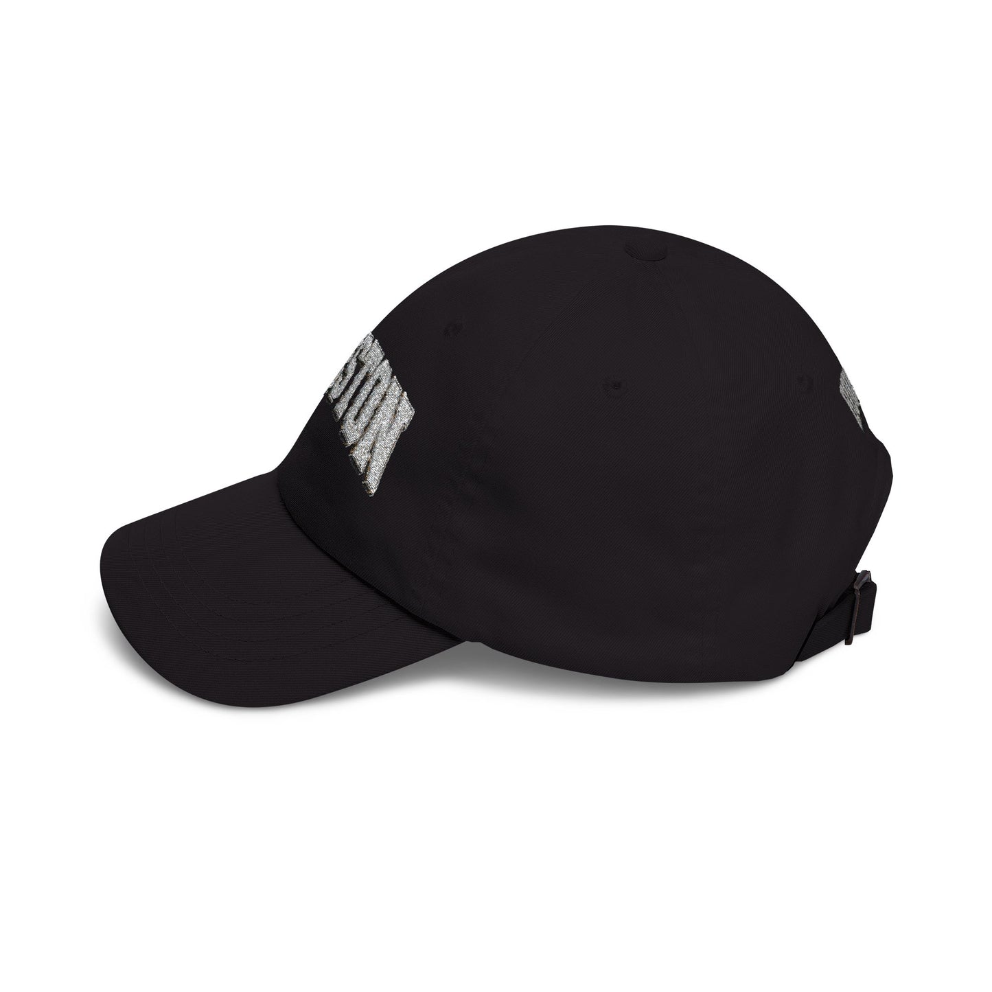 Houston (silver) Embroidered Baseball Hat