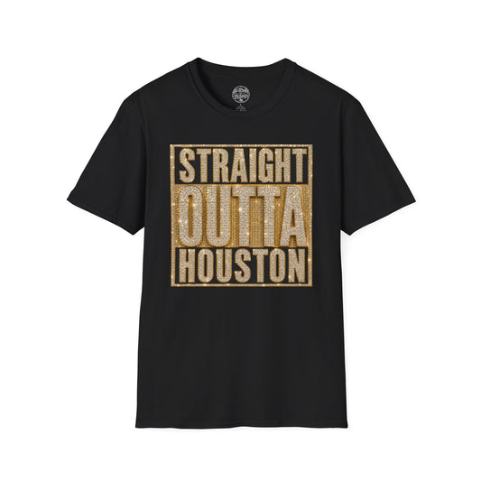 Iced Logo “Straight Outta Houston” Tee