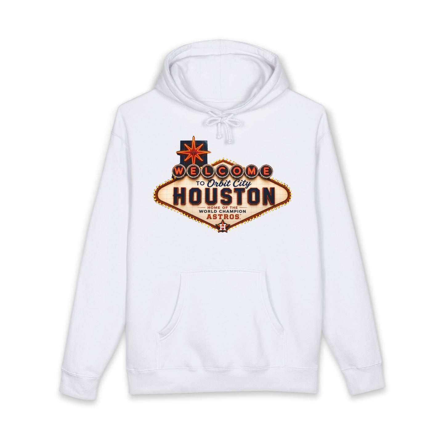 Astros Inspired Vegas Sign Hoodie