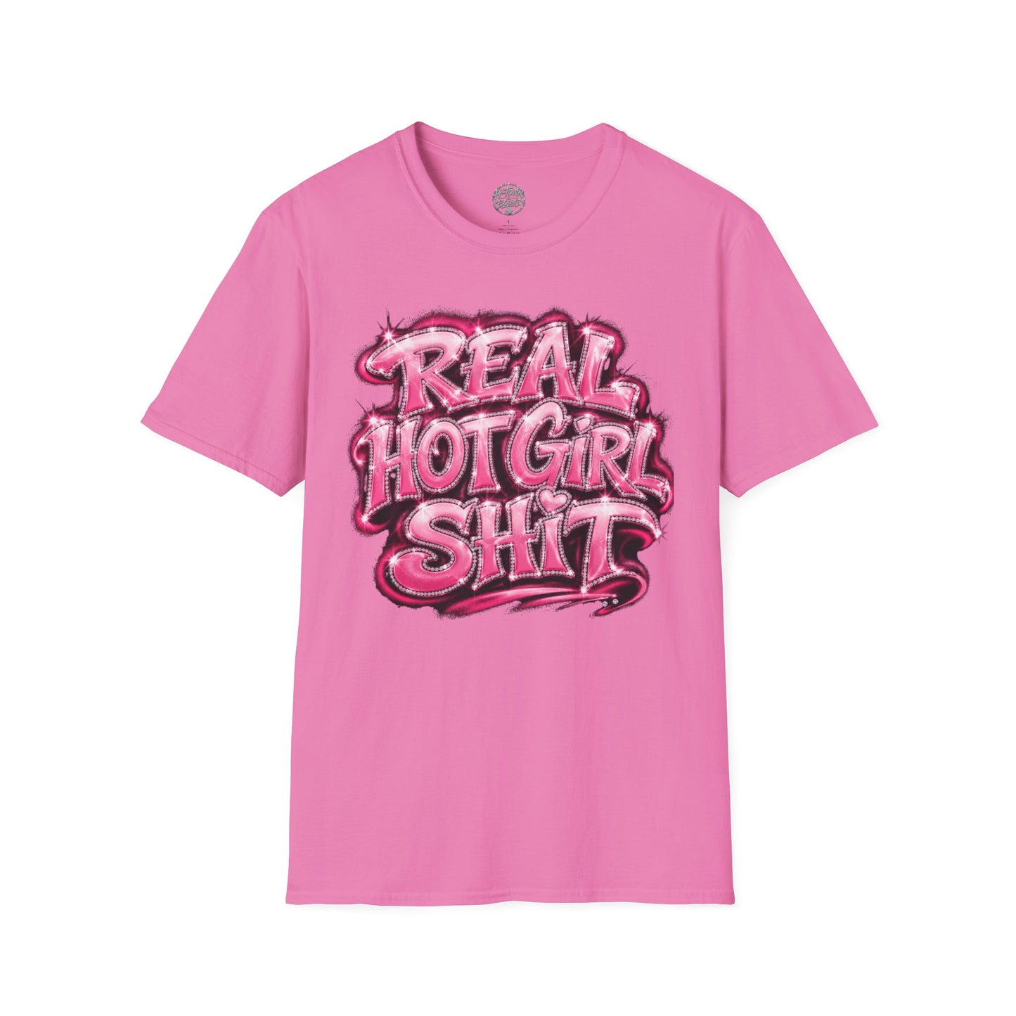 Graffiti Pink Hot Girl Graphic Tee