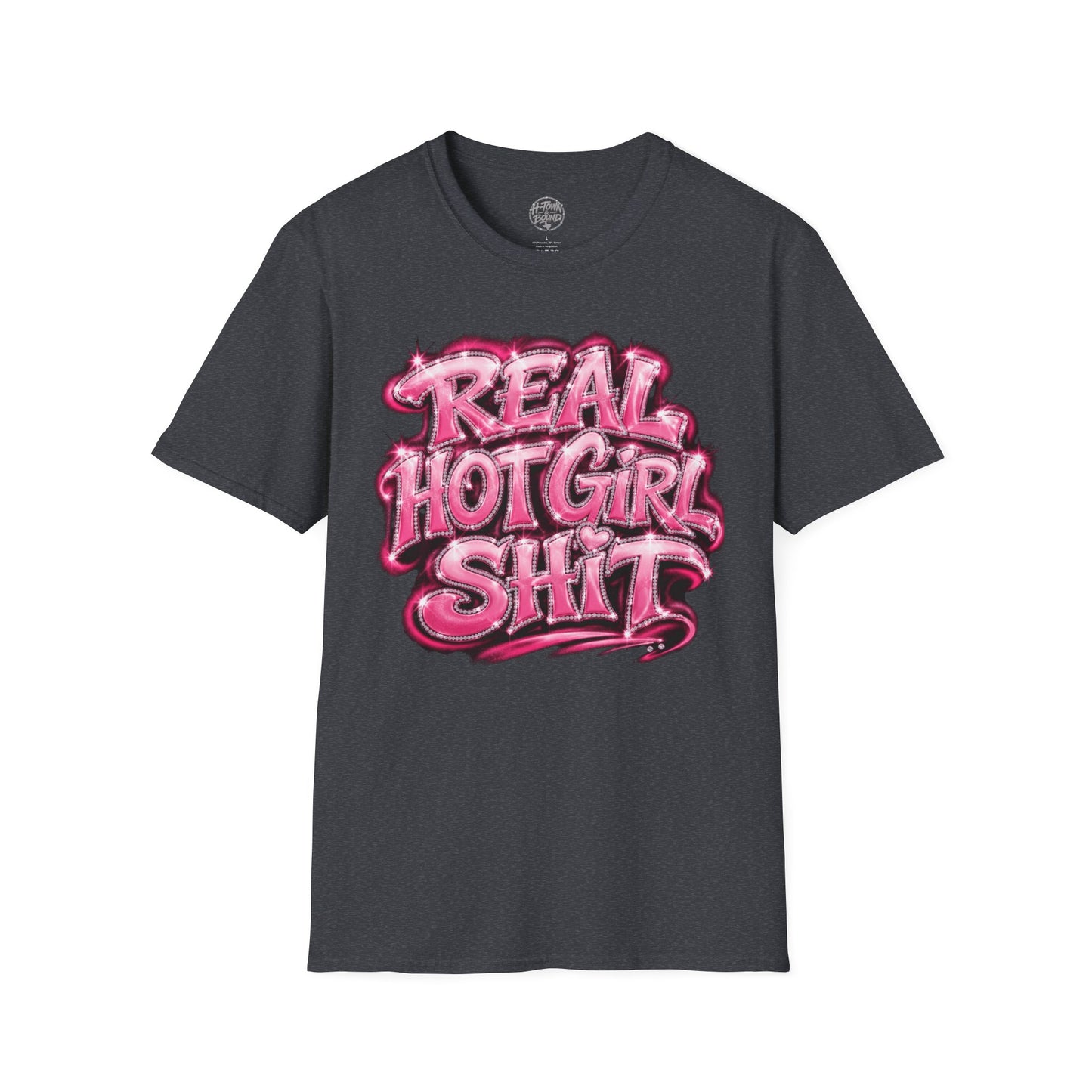 Graffiti Pink Hot Girl Graphic Tee