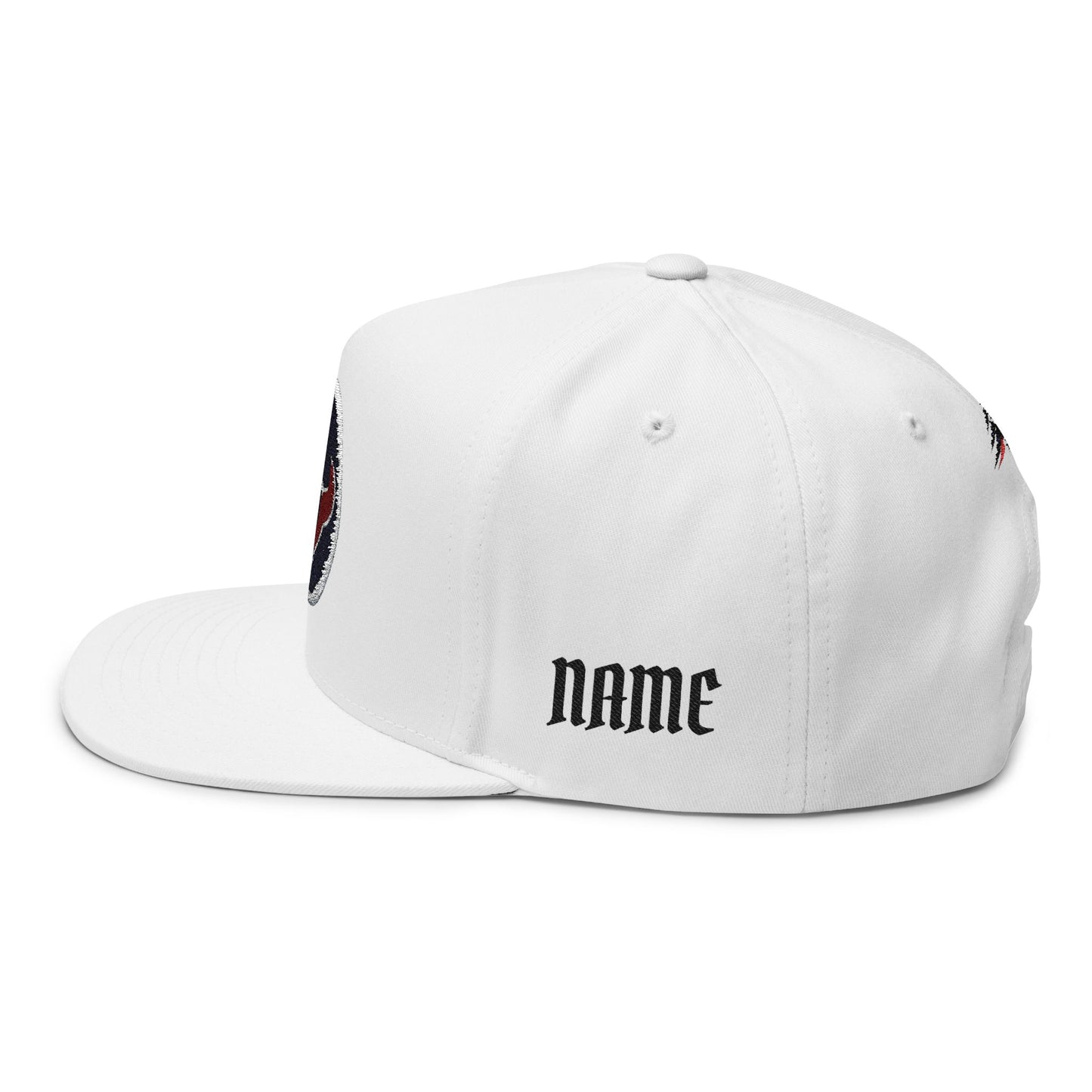 CUSTOM Houston Texans Embroidered Football Helmet Flat Bill Cap