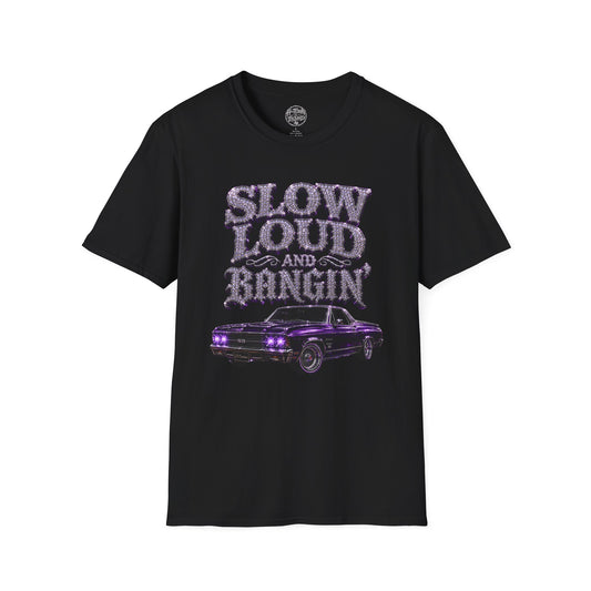 Houston Rapper Graphic Tee- Purple Ice