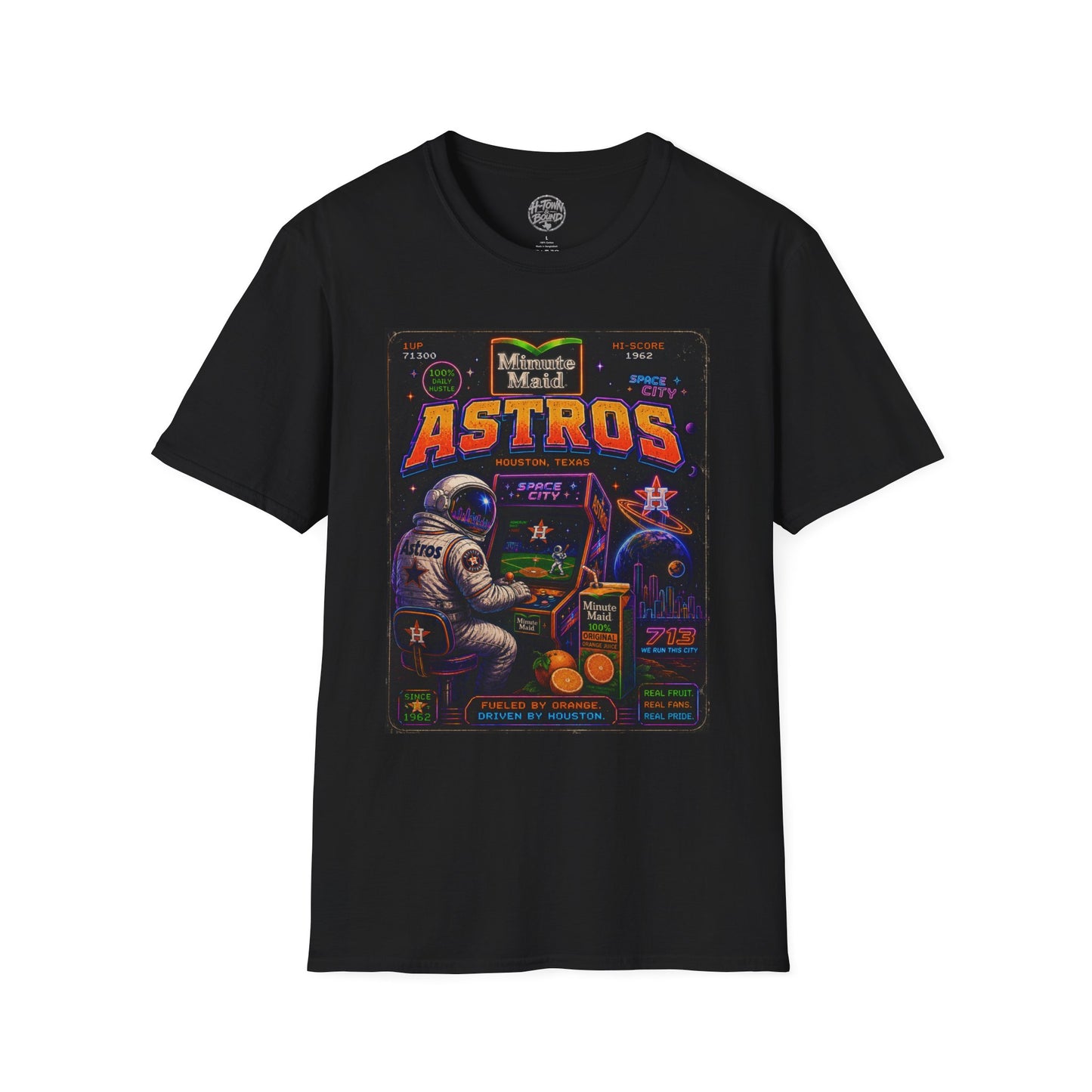Houston Astros Retro Astronaut Tee