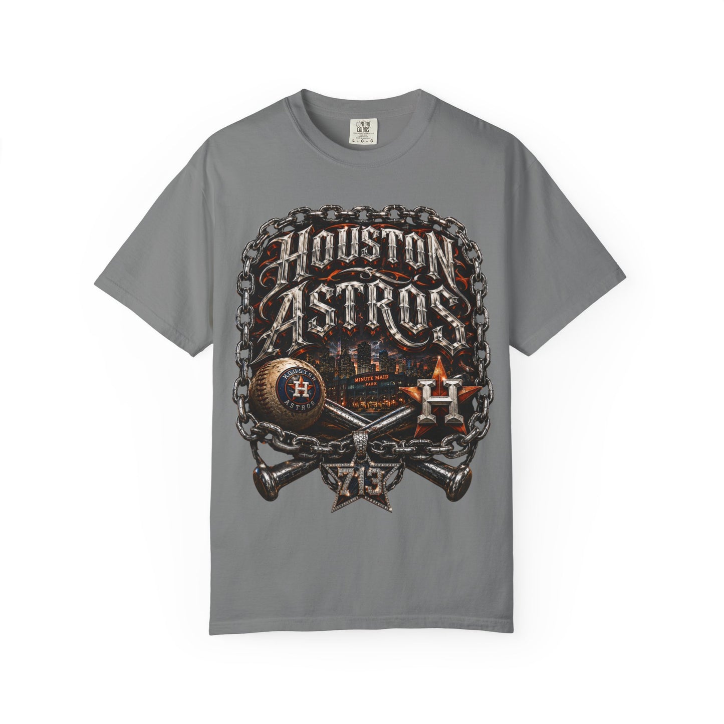 Houston Astros Chain Link Graphic Tee