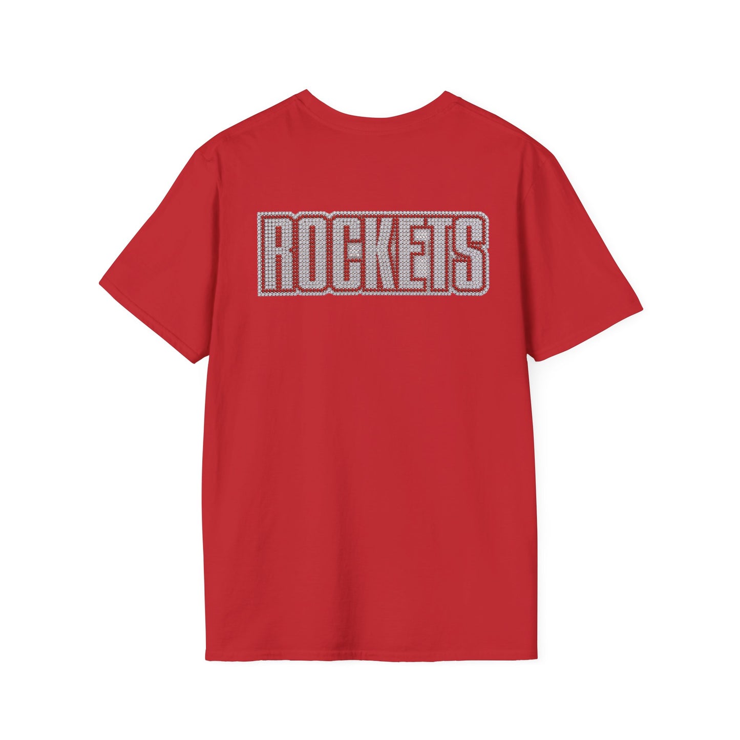 Iced Houston Rockets Double-Sided Logo Tee