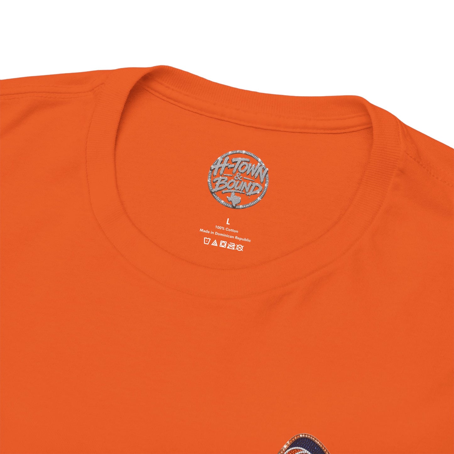 Houston Astros Double Sided Bow Design Graphic Tee