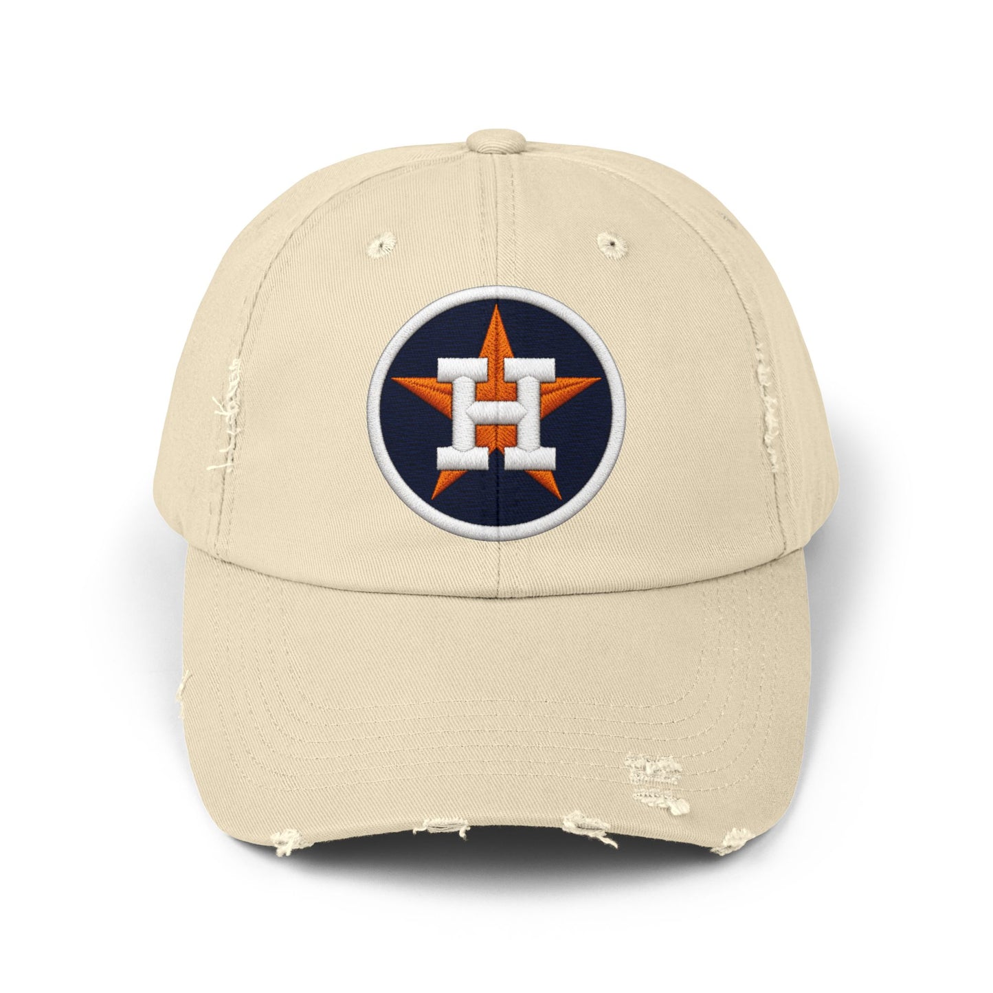 Astros Distressed Baseball Cap
