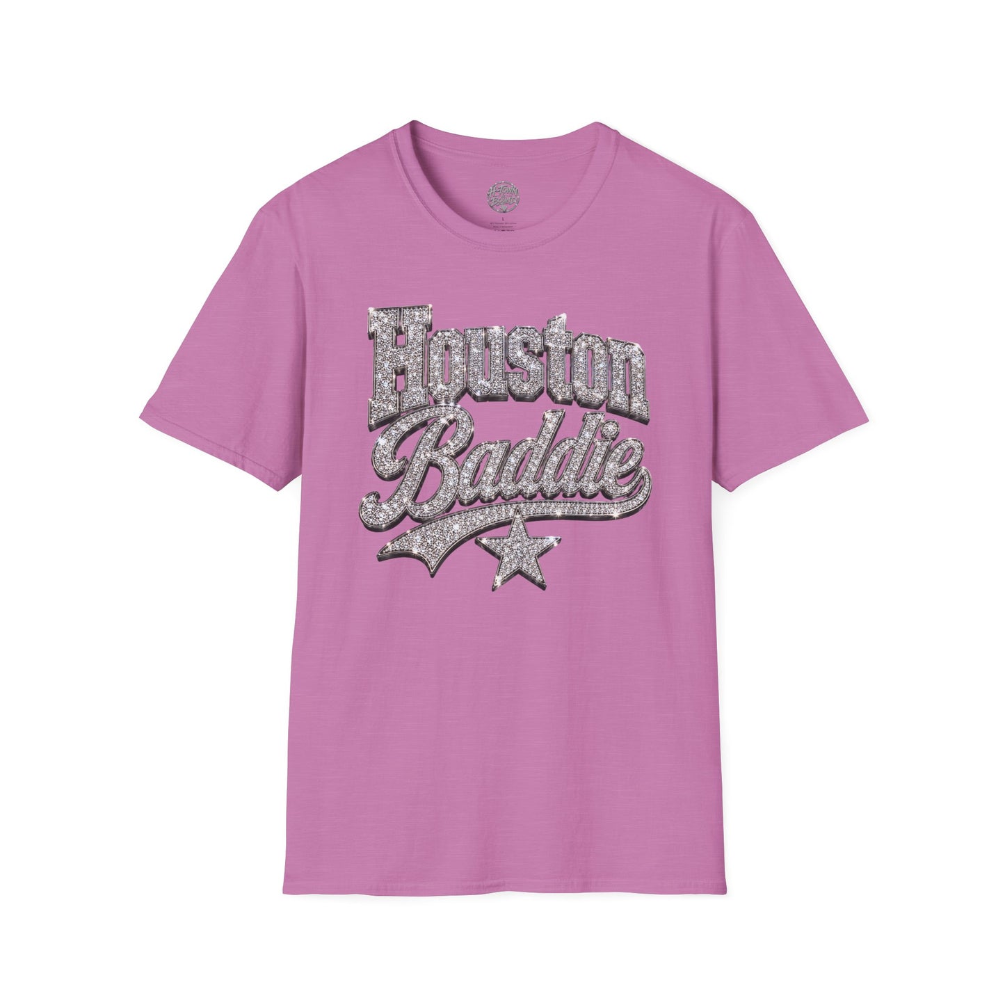 Iced out Logo Houston Baddie Tee