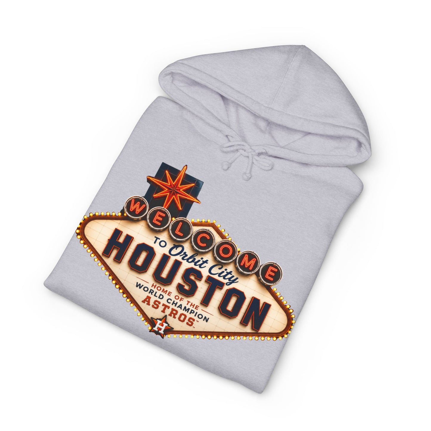 Astros Inspired Vegas Sign Hoodie