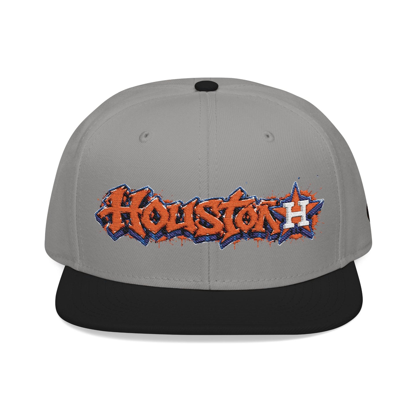 Houston Astros Graffiti Snapback Hat (Embroidered)