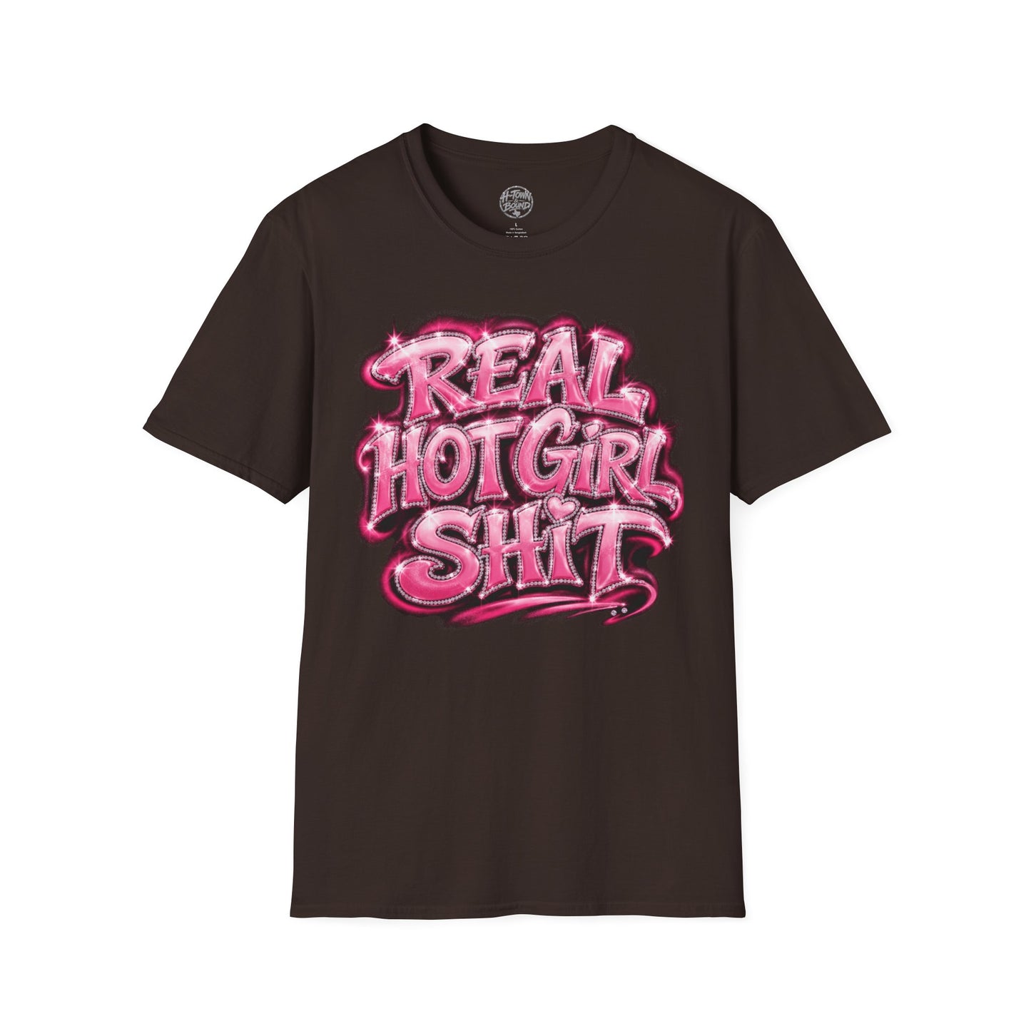 Graffiti Pink Hot Girl Graphic Tee