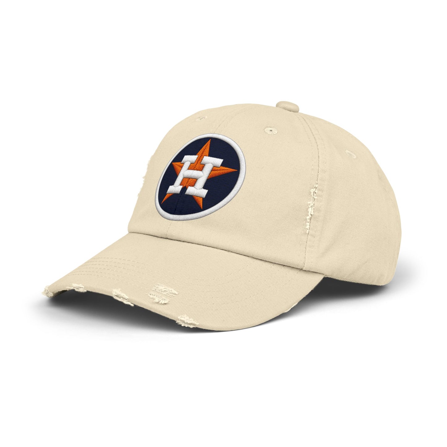 Astros Distressed Baseball Cap