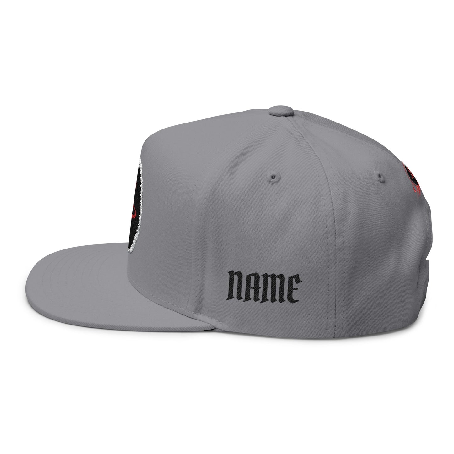 CUSTOM Houston Rockets Embroidered Flat Bill Cap