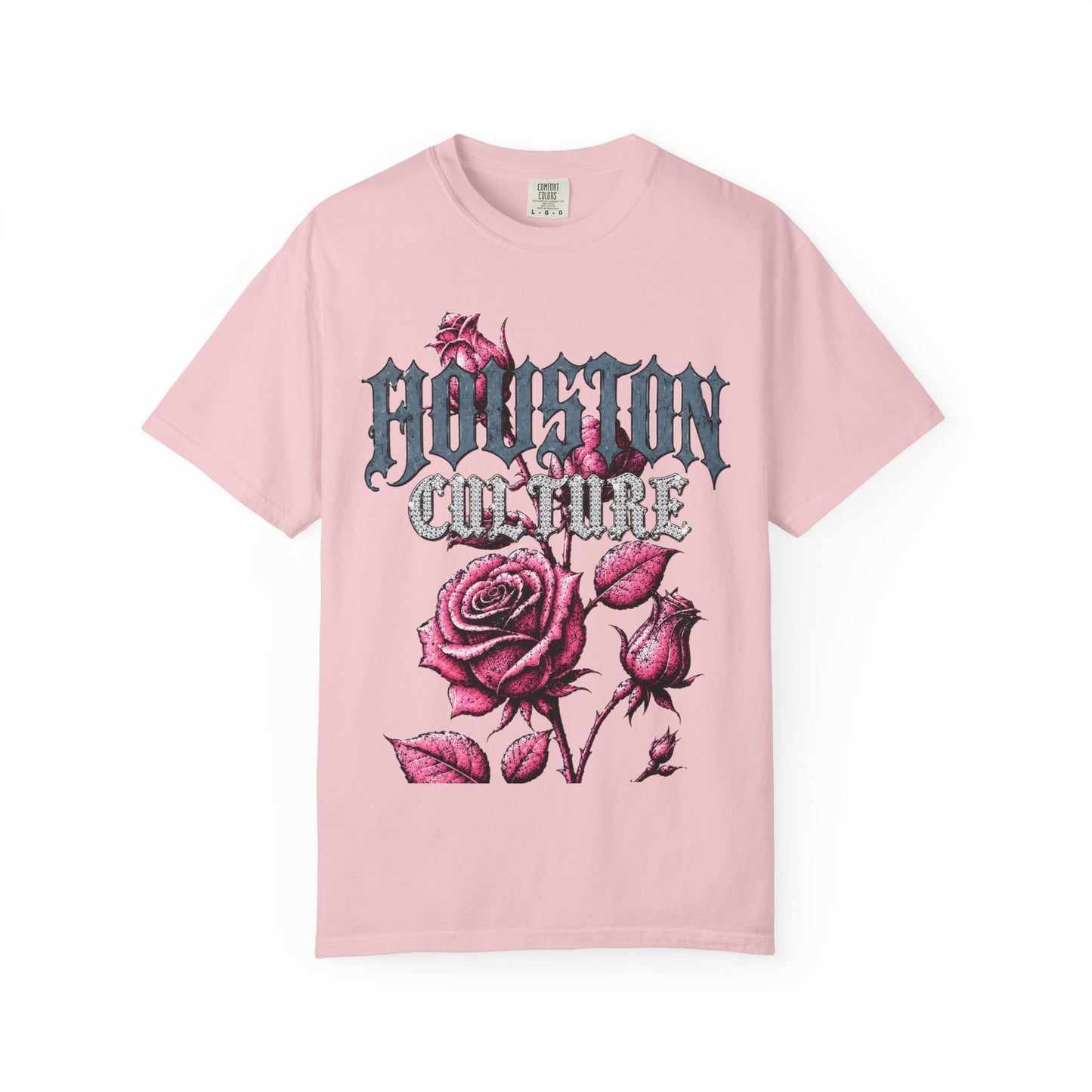 Houston Culture Rose Graphic Tee