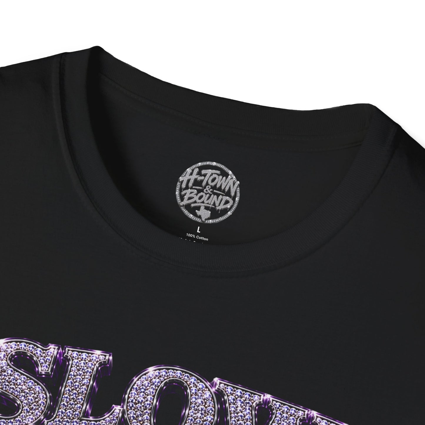 Houston Rapper Graphic Tee- Purple Ice