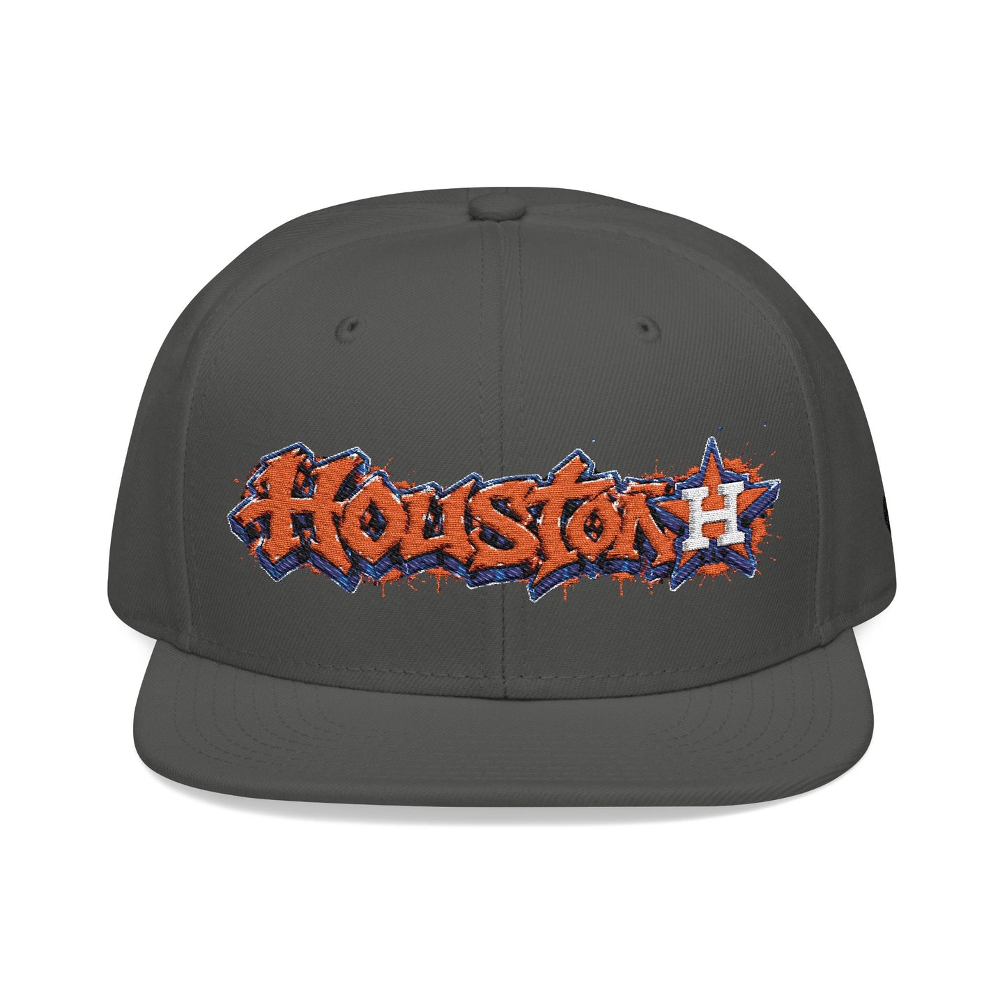 Houston Astros Graffiti Snapback Hat (Embroidered)