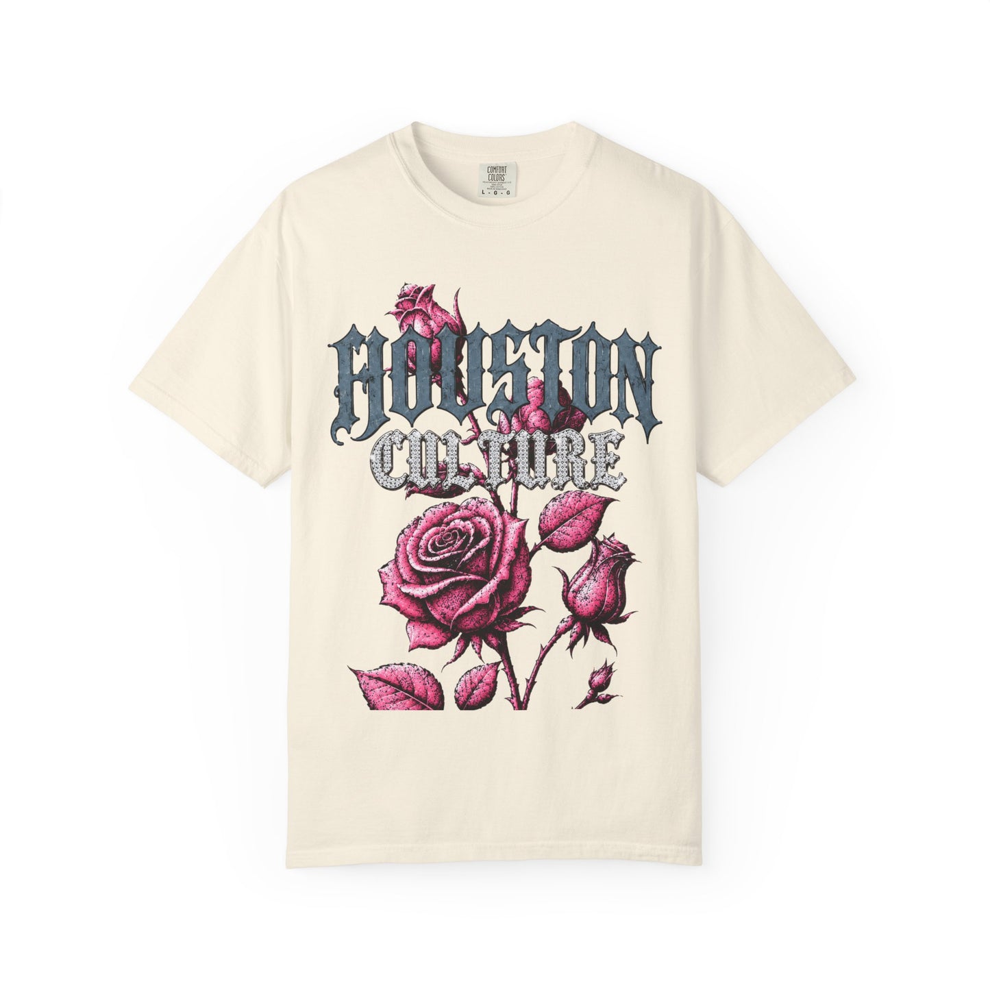 Houston Culture Rose Graphic Tee