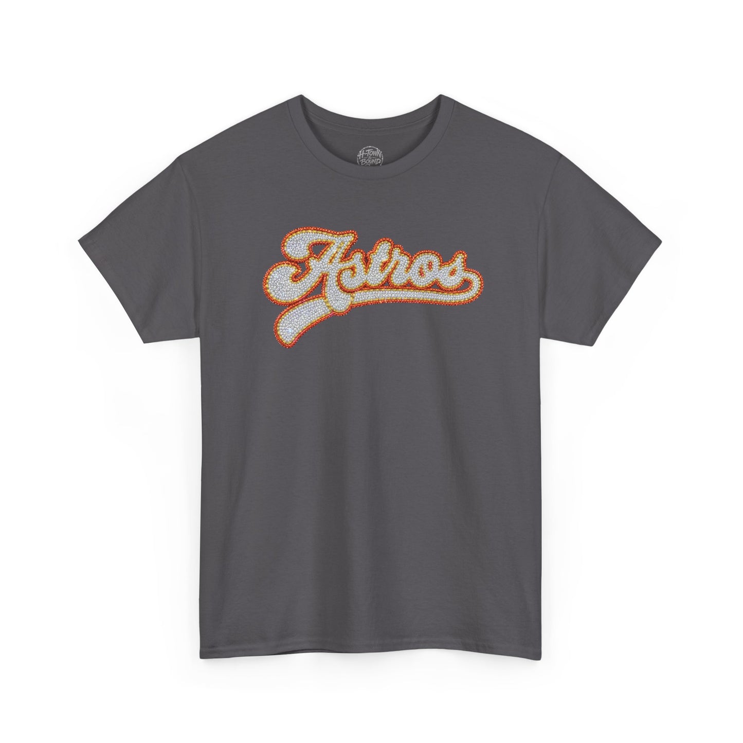 Astros Iced Script Logo Tee