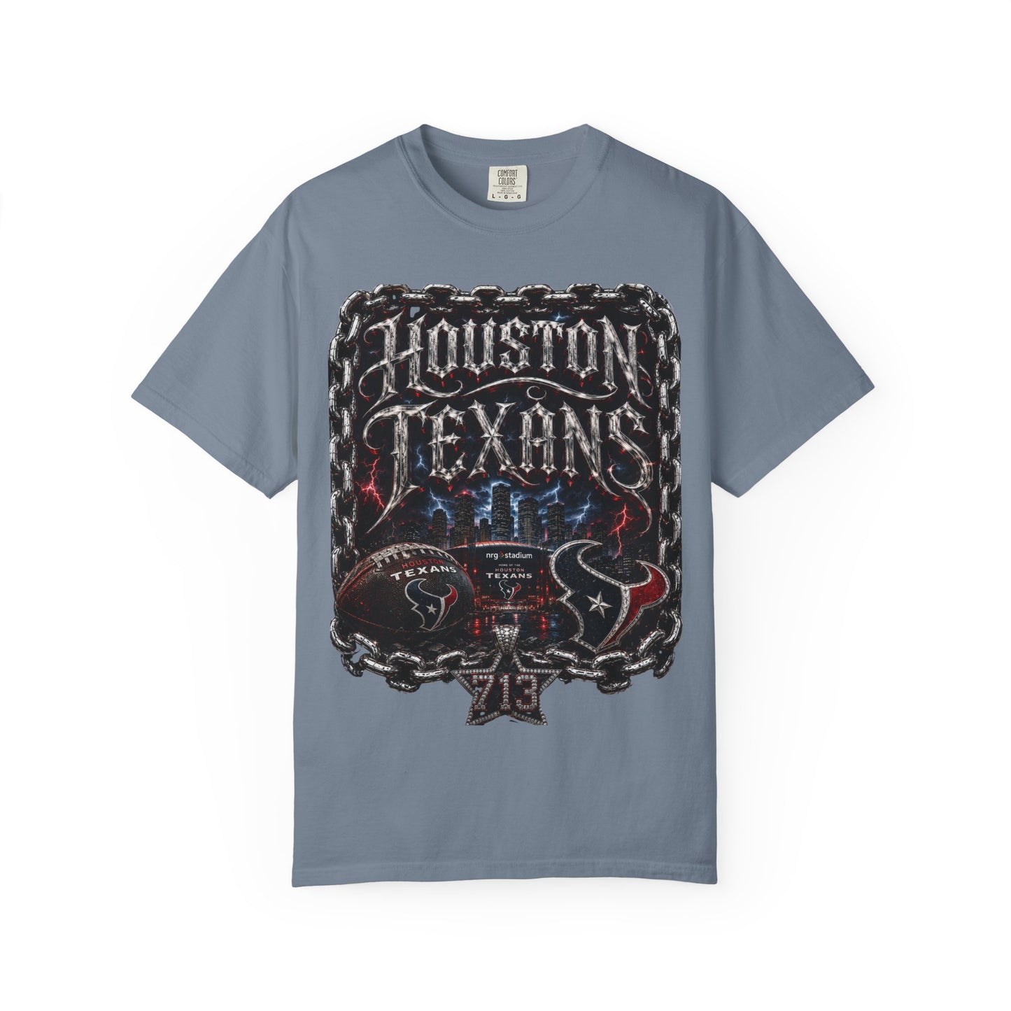 Houston Texans Chain Link Graphic Tee