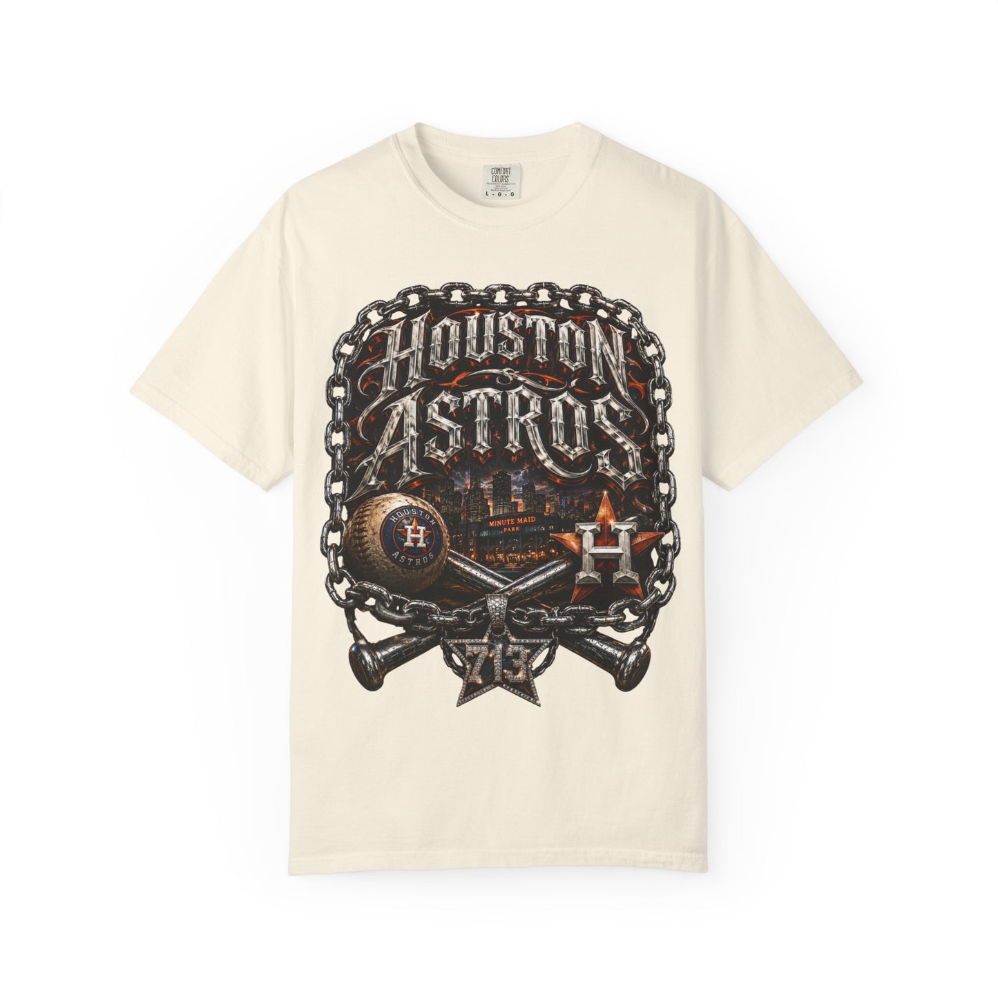 Houston Astros Chain Link Graphic Tee