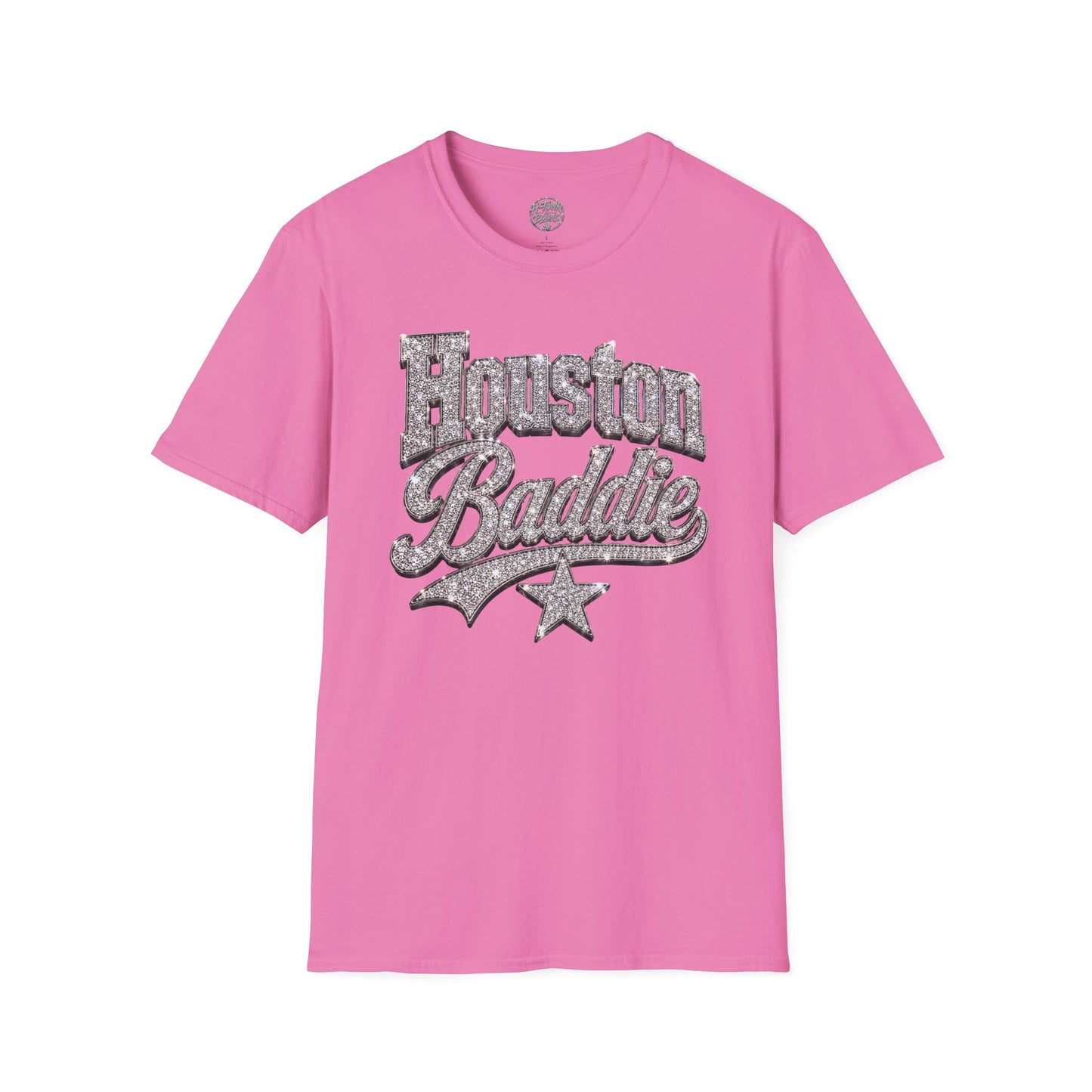 Iced out Logo Houston Baddie Tee