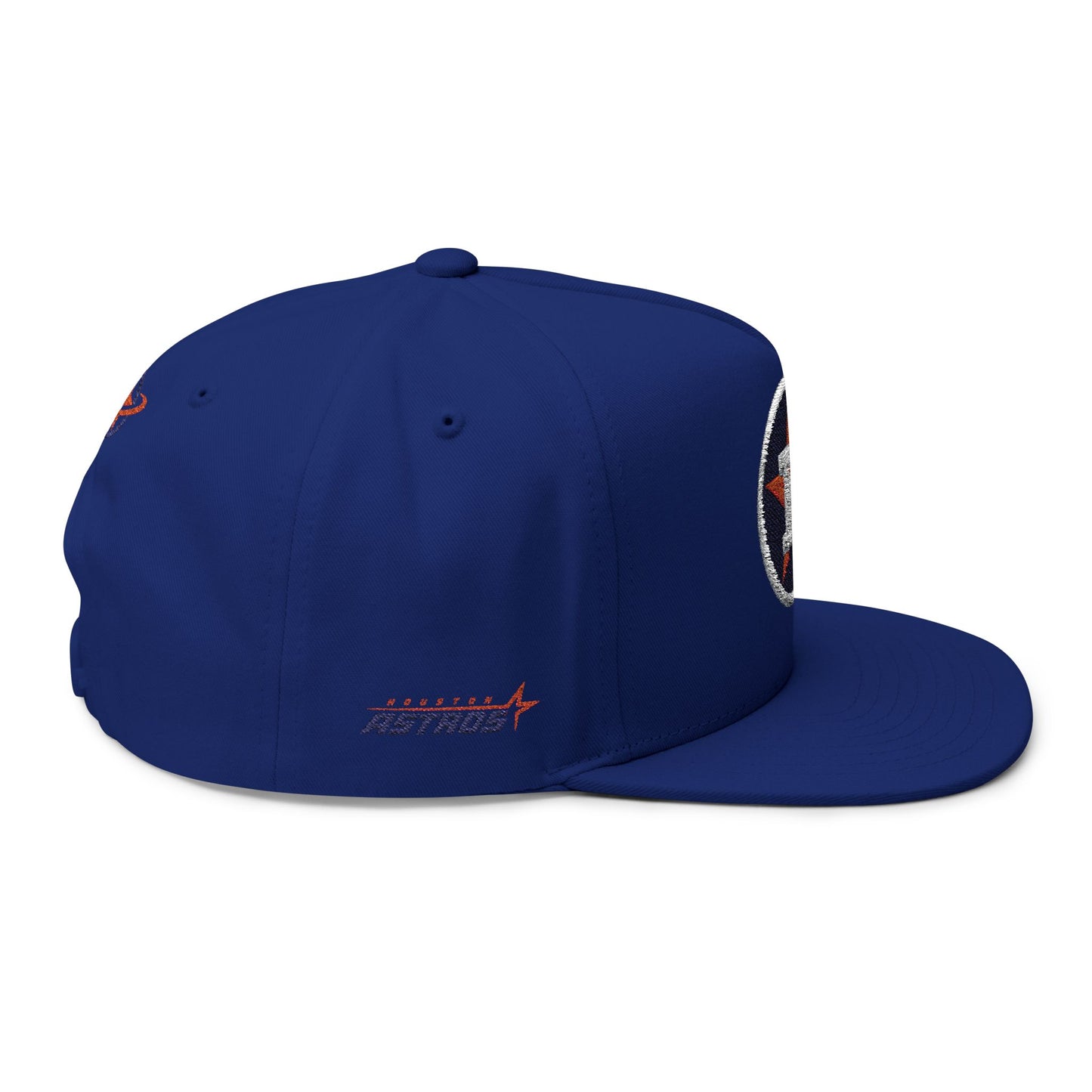 CUSTOM Houston Astros Embroidered Flat Bill Cap