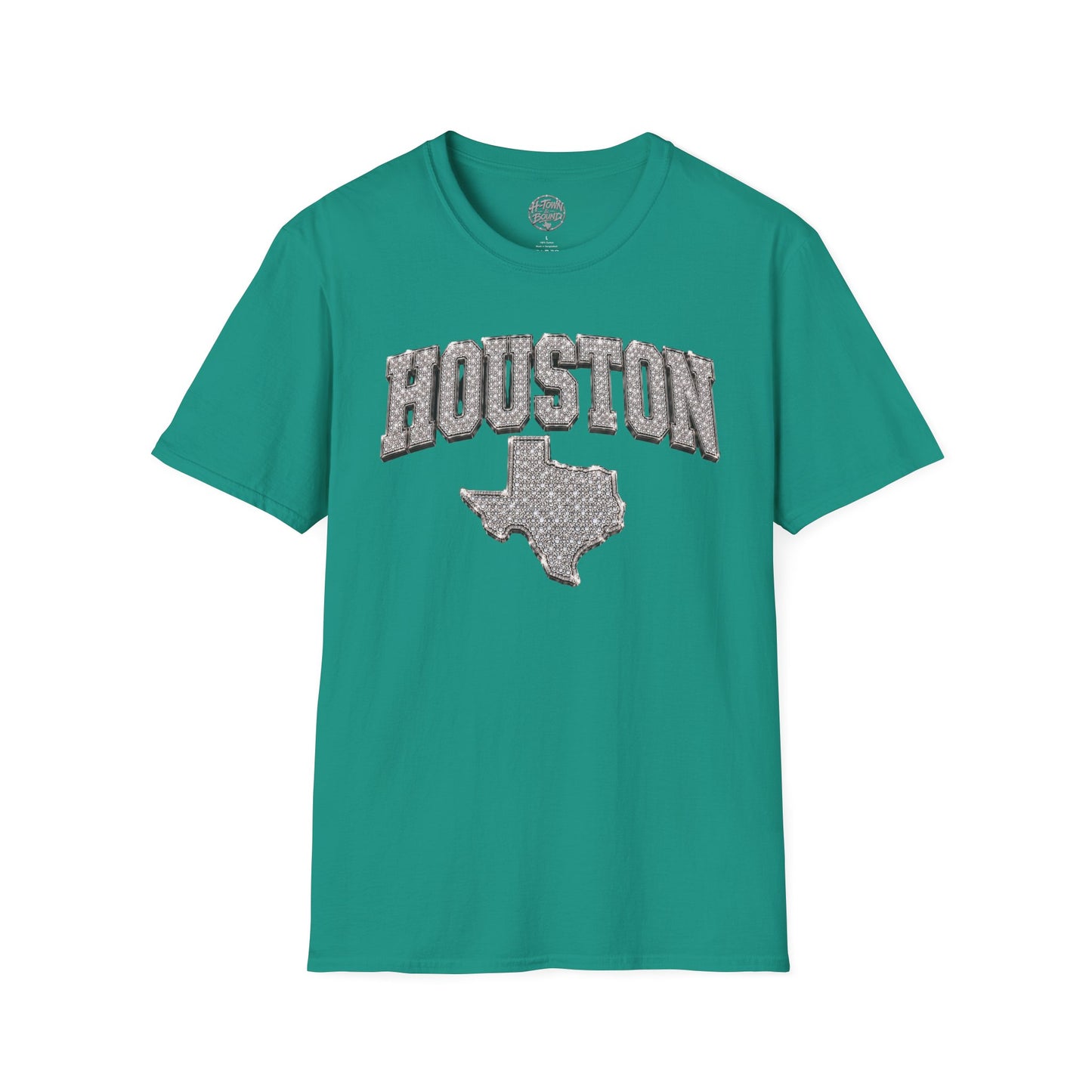 Iced Logo ‘Houston Texas State Outline’ Tee