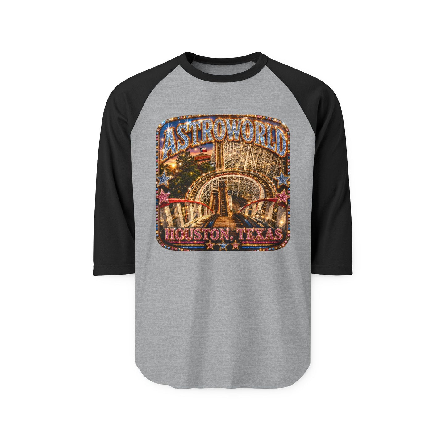 Houston Nostalgia Astroworld Raglan Tee