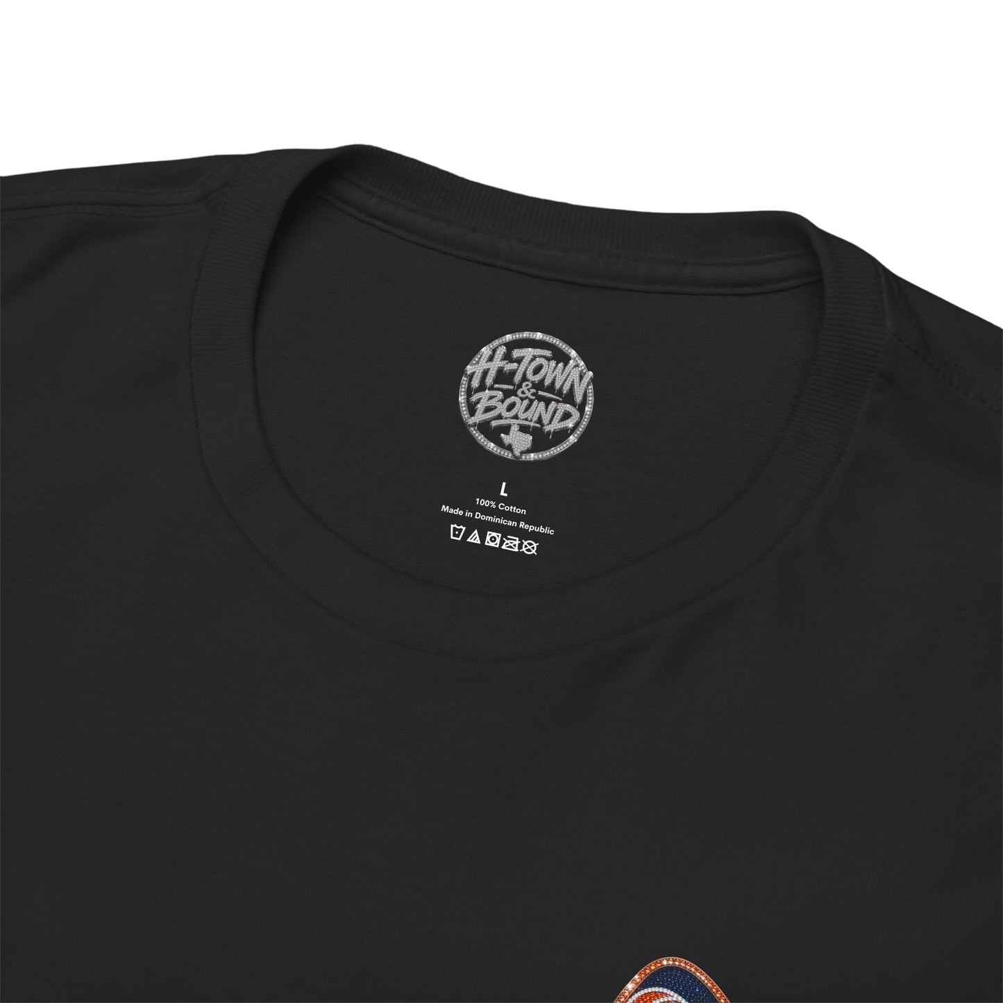 Houston Astros Double Sided Bow Design Graphic Tee