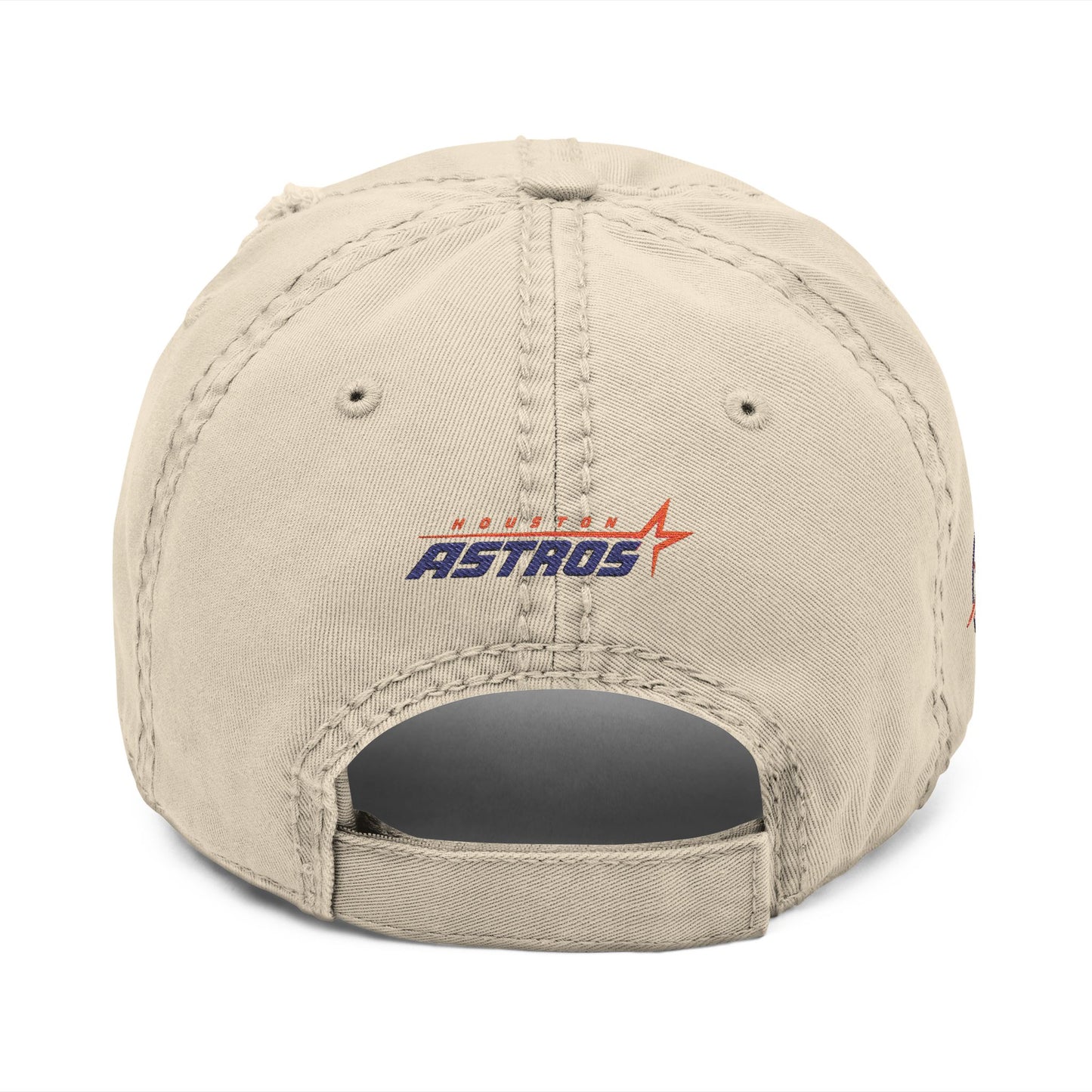 Vintage Distressed Astros Embroidered Hat