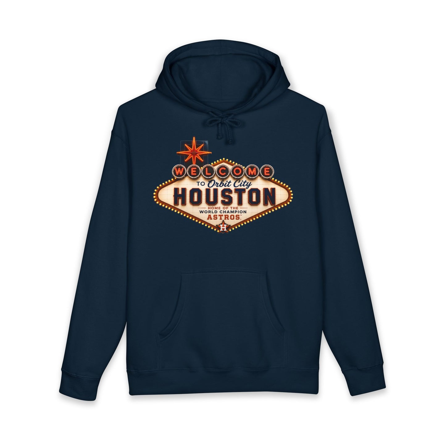 Astros Inspired Vegas Sign Hoodie