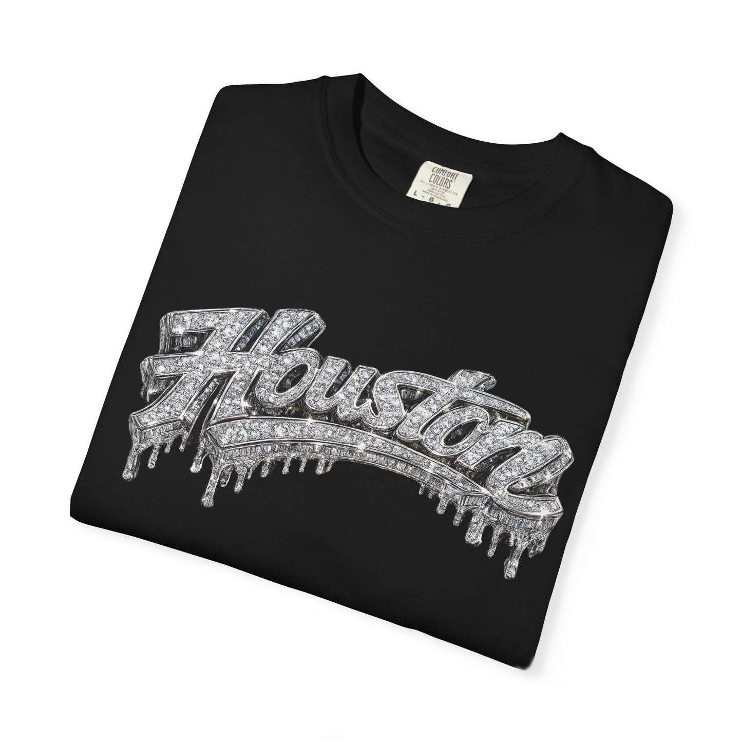Houston Iced Drip Logo Graphic Tee